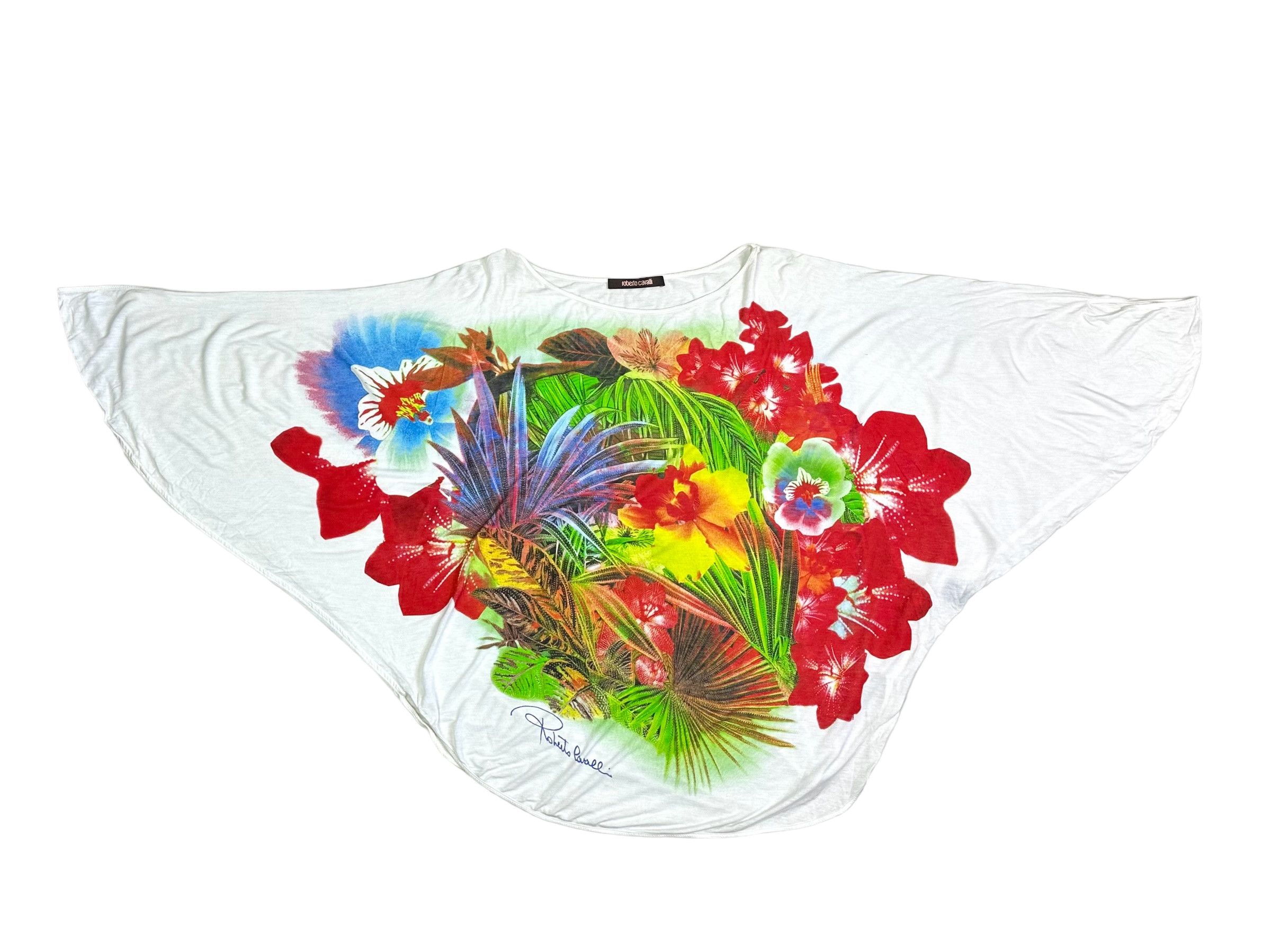 Roberto Cavalli Cavalli animal flower printed shirt Size M / US 6-8 / IT 42-44 - 1 Thumbnail