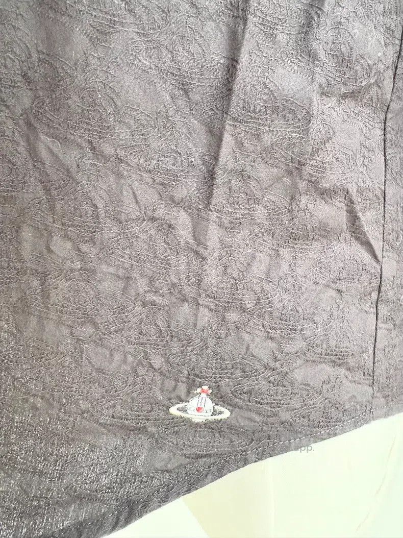 Vivienne Westwood Vivienne Westwood Vintage irregular pleated Saturn print s Size S / US 4 / IT 40 - 5 Thumbnail