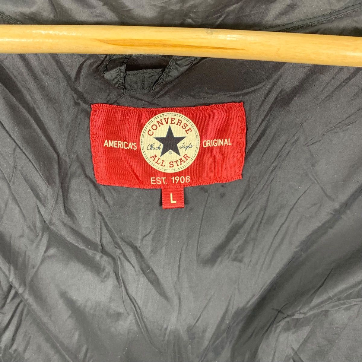 Converse CONVERSE ALL STARS Chuck Taylor Puffer Vest Zipper Jacket Size L / US 10 / IT 46 - 10 Thumbnail