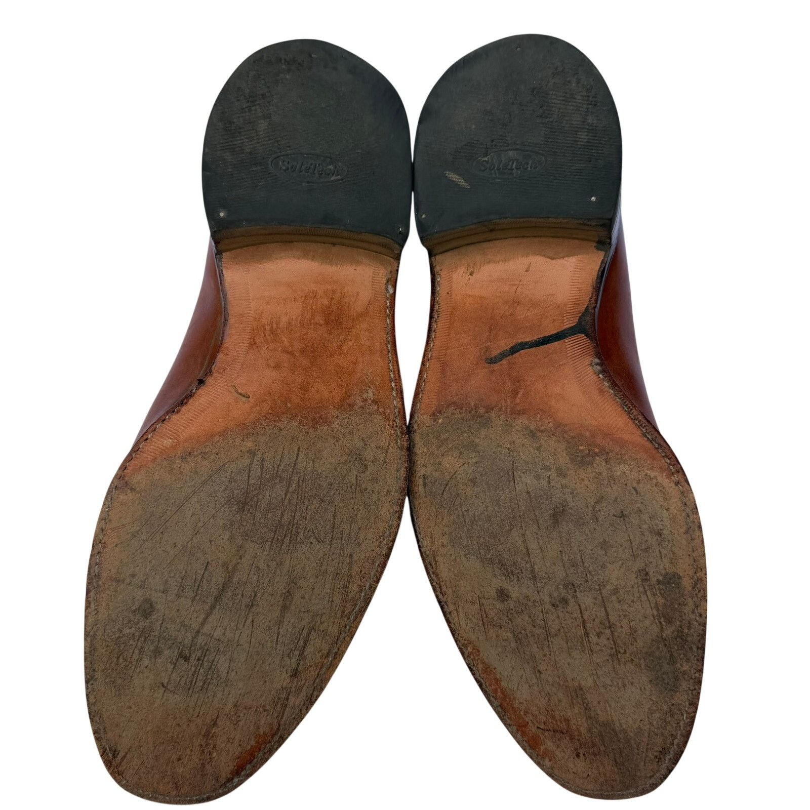 Allen Edmonds Allen Edmonds Brewster Derby Shoes Size 10.5D Tan Size US 10.5 / EU 43-44 - 3 Thumbnail
