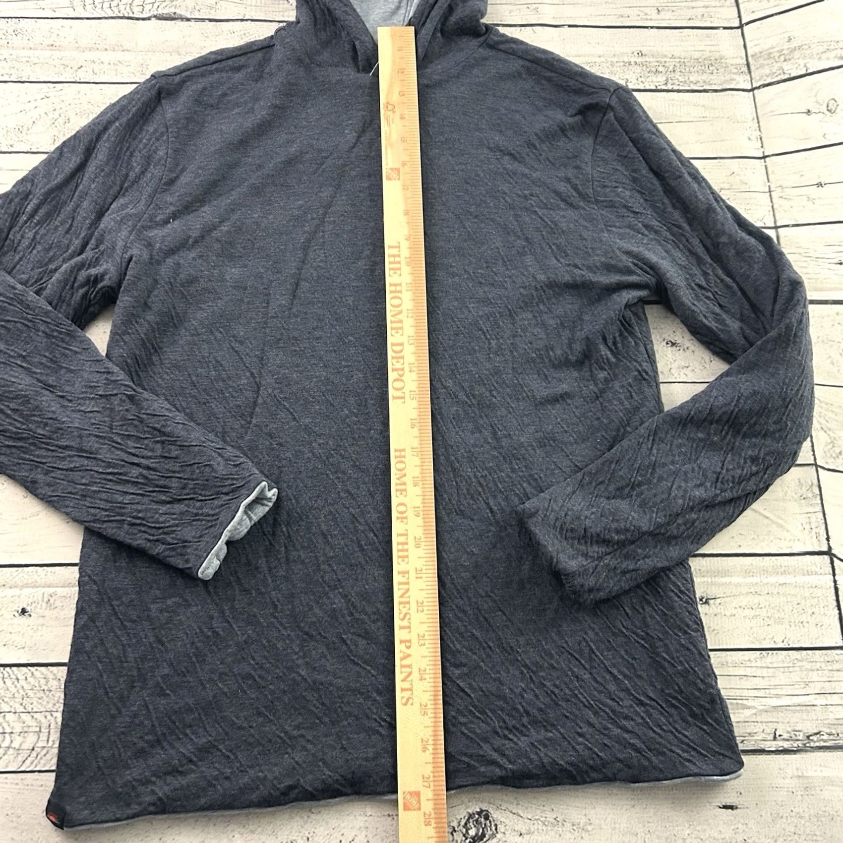 Faherty Faherty Reversible Hoodie Mens Hoodie Blue Size M Sweatshirt Shirt Pullover Size US M / EU 48-50 / 2 - 3 Thumbnail
