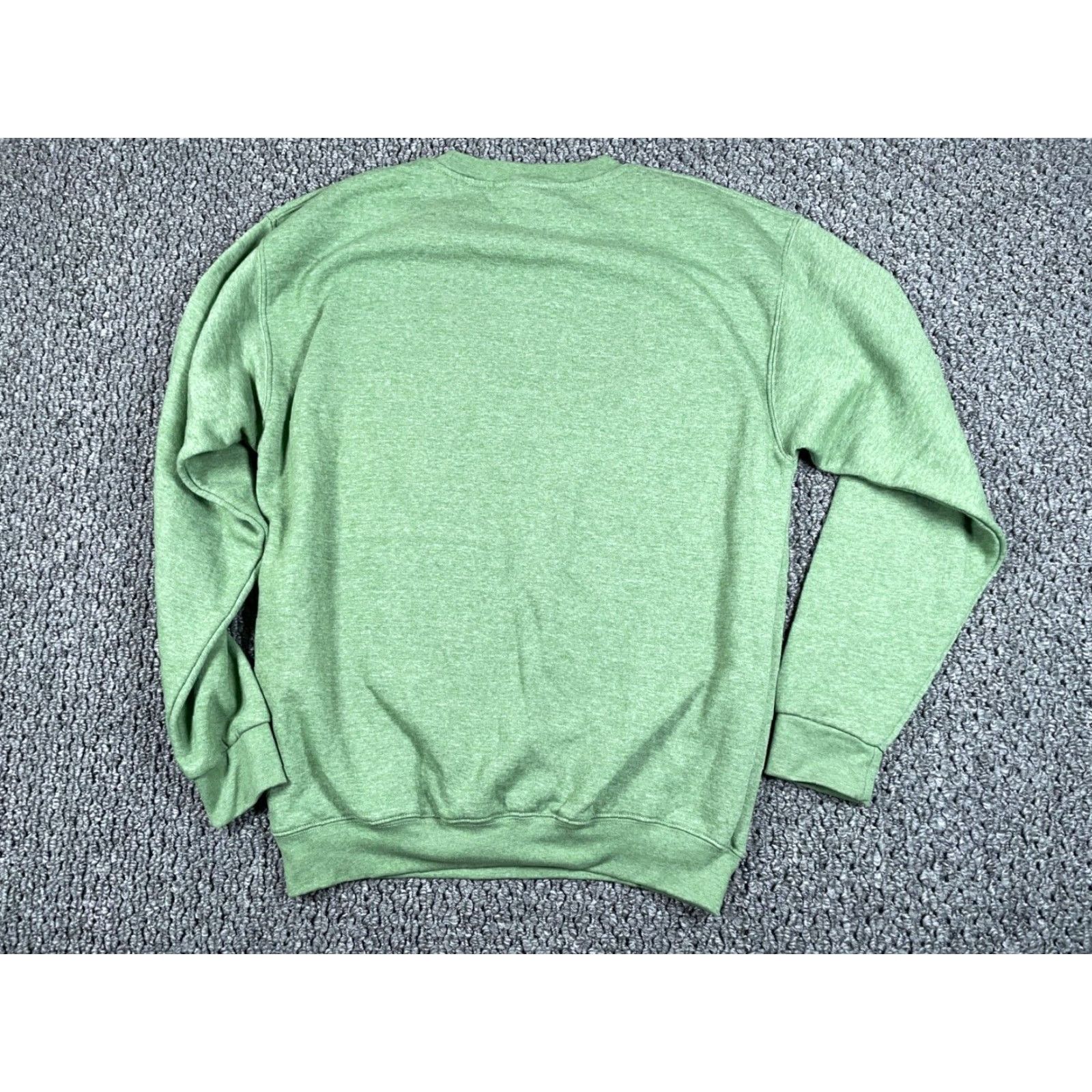 Vintage Vintage Retro Music Embroidered Sweatshirt Adult XL Marled Green Crewneck Size US XL / EU 56 / 4 - 2 Thumbnail
