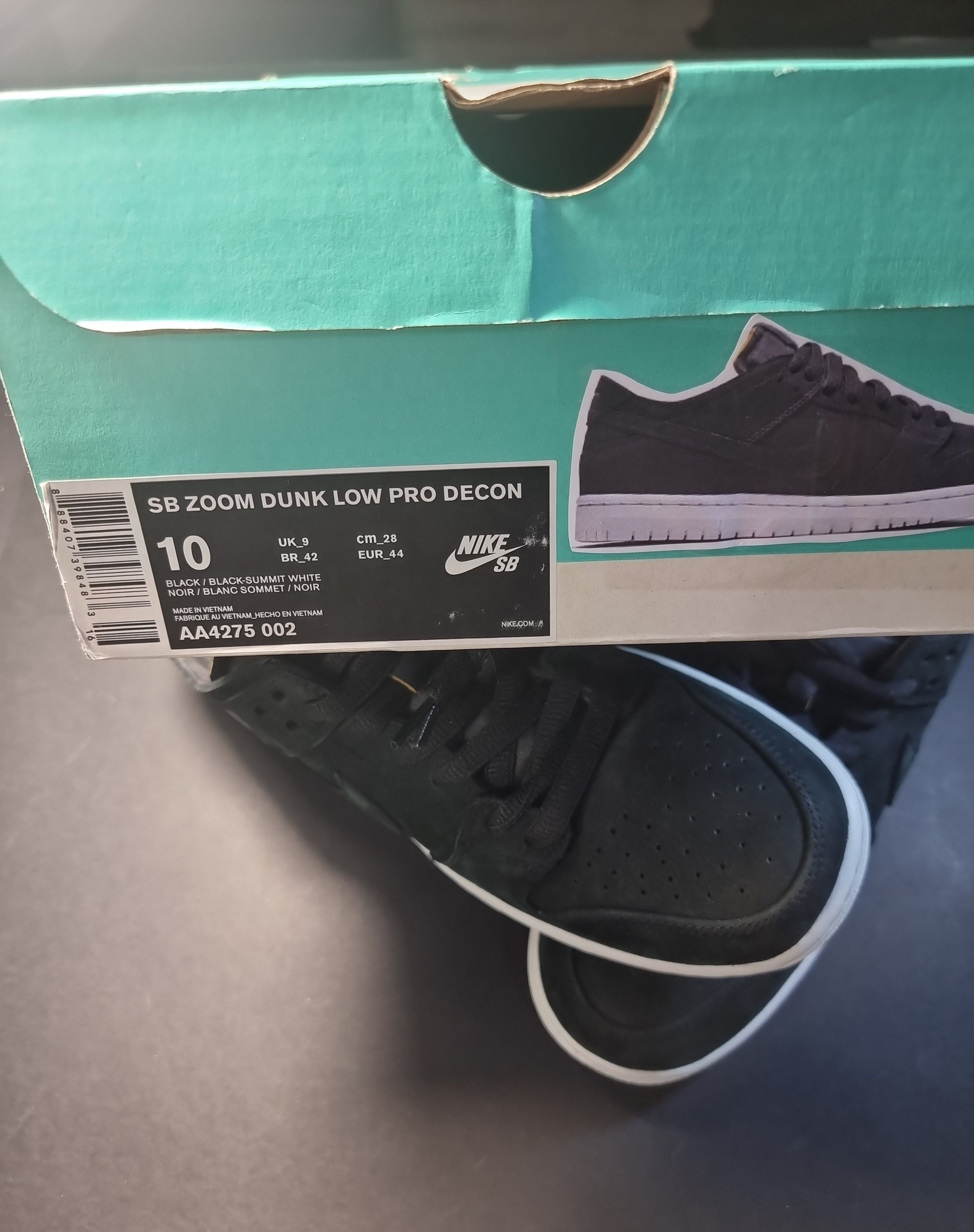 Nike SB Nike SB Dunk Low Decon Black Size US 10 / EU 43 - 7 Thumbnail