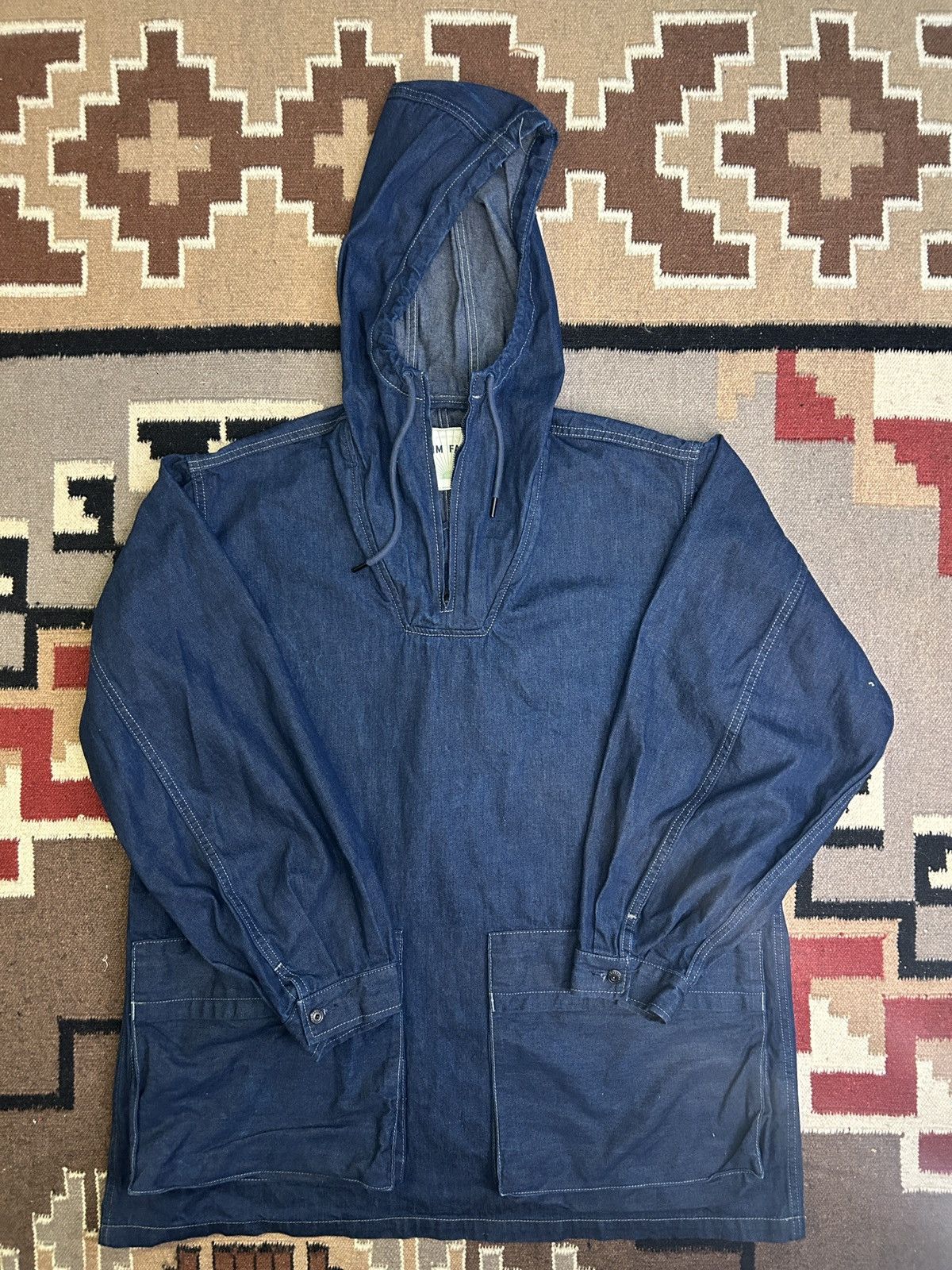 Levi's Made & Crafted Levi's Made & Crafted Denim Family Pullover Anorak Jacket Size US L / EU 52-54 / 3 - 1 Thumbnail