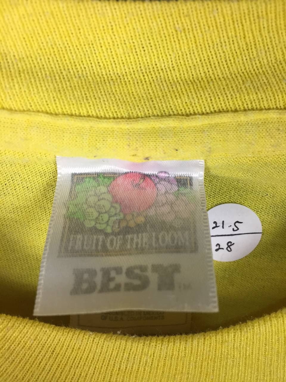 Vintage Vtg 90s Fruit of the Loom Summer of Friends 50/50 Blend Tee Size US L / EU 52-54 / 3 - 13 Thumbnail