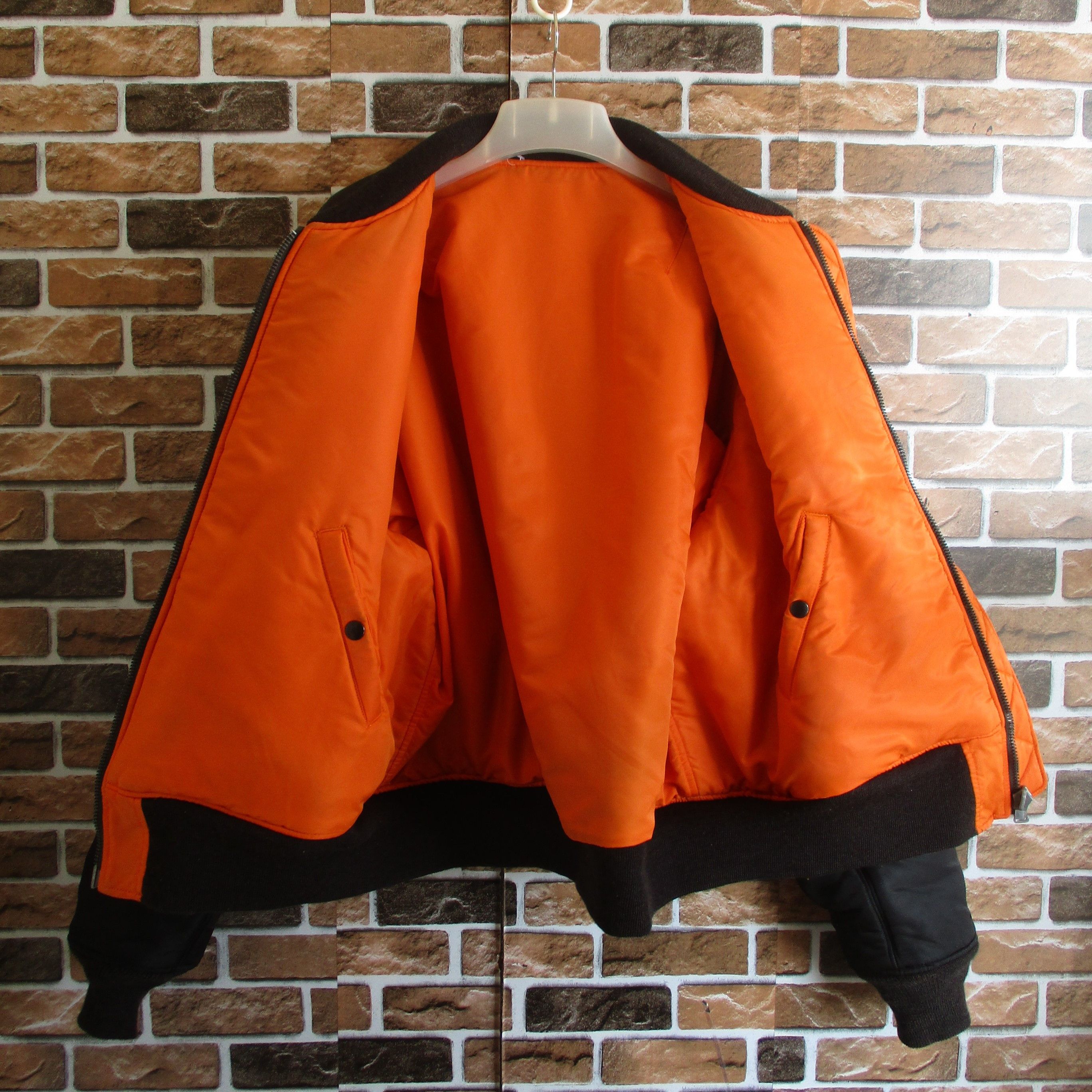 UNUSED×BUZZ RICKSON’S REVERSIBLE MA-1 XL Buzz Rickson's × Unused US1232 Reversible MA-1 Nylon Jacket