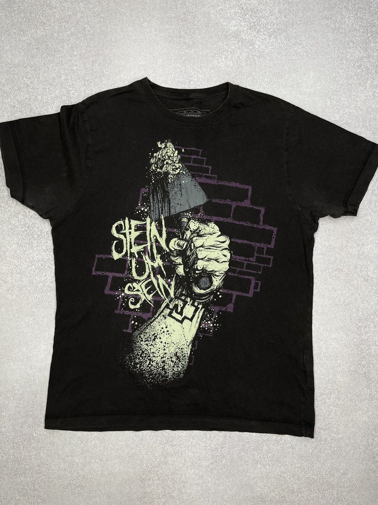 Band Tees Vintage Rammstein 1994 Stein Um Stein Shirt Rock Tee Size US M / EU 48-50 / 2 - 2 Thumbnail