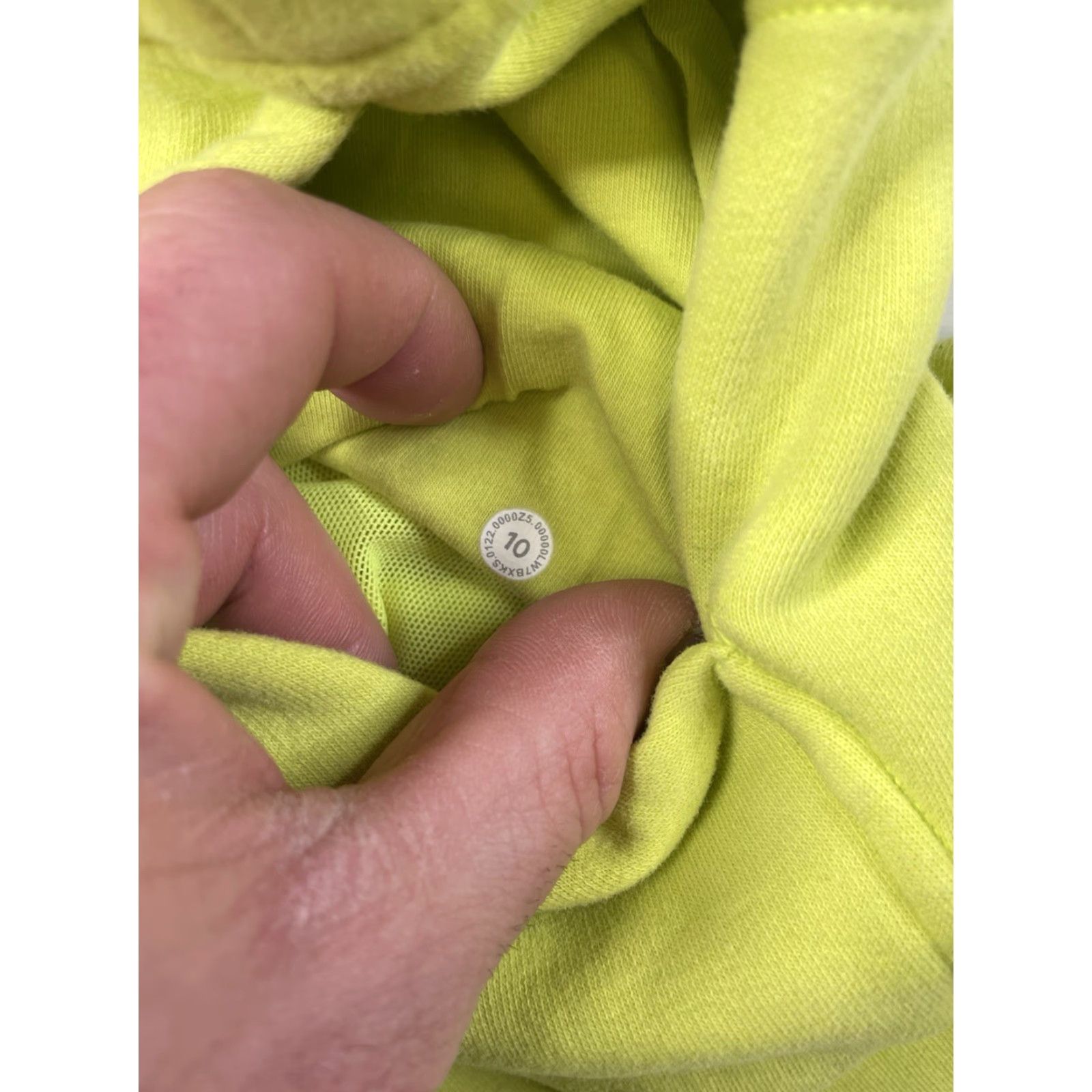 Lululemon Lululemon Loungeful Shorts High-Rise 6" Electric Lemon Fleece Athleisure Size 10 Women Yellow 6 In Inseam Athletic Women's Shorts Size 32" / US 10 / IT 46 - 6 Thumbnail