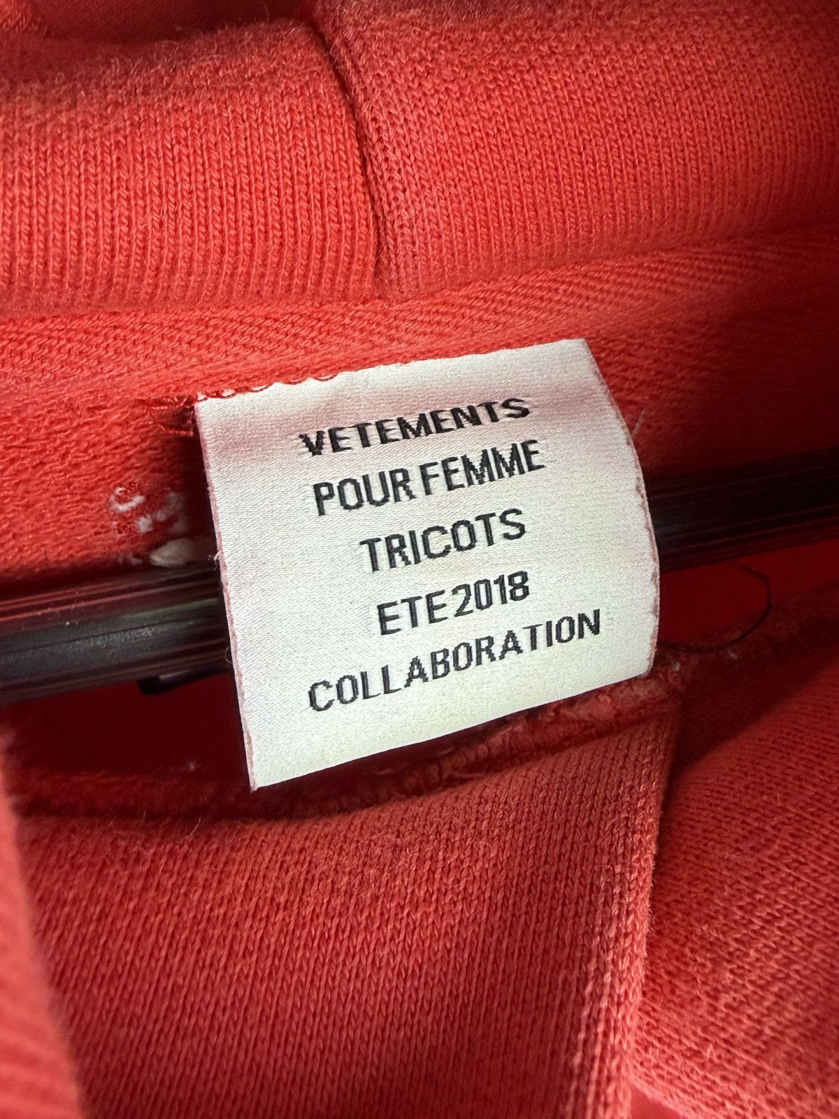Tommy Hilfiger × Vetements SS18 Vetements Oversized Tommy Hilfiger Logo Layered Hoodie Size US S / EU 44-46 / 1 - 9 Thumbnail