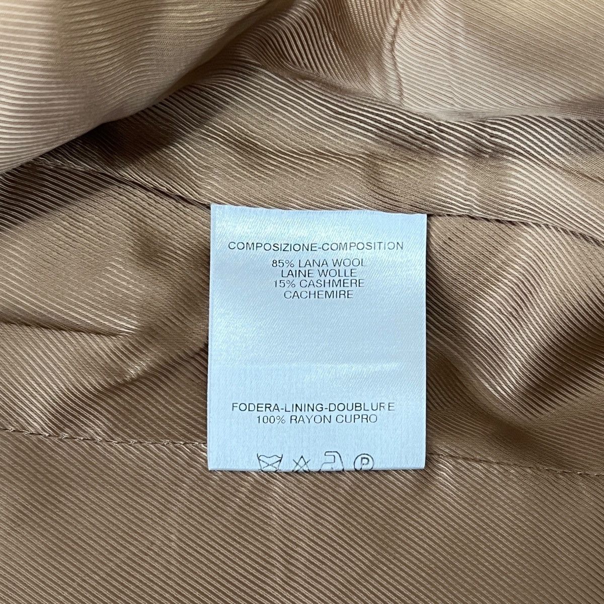 Gucci GUCCI × TOM FORD 03AW Belt Stand Collar Hidden Placket Coat Size XS / US 0-2 / IT 36-38 - 8 Thumbnail