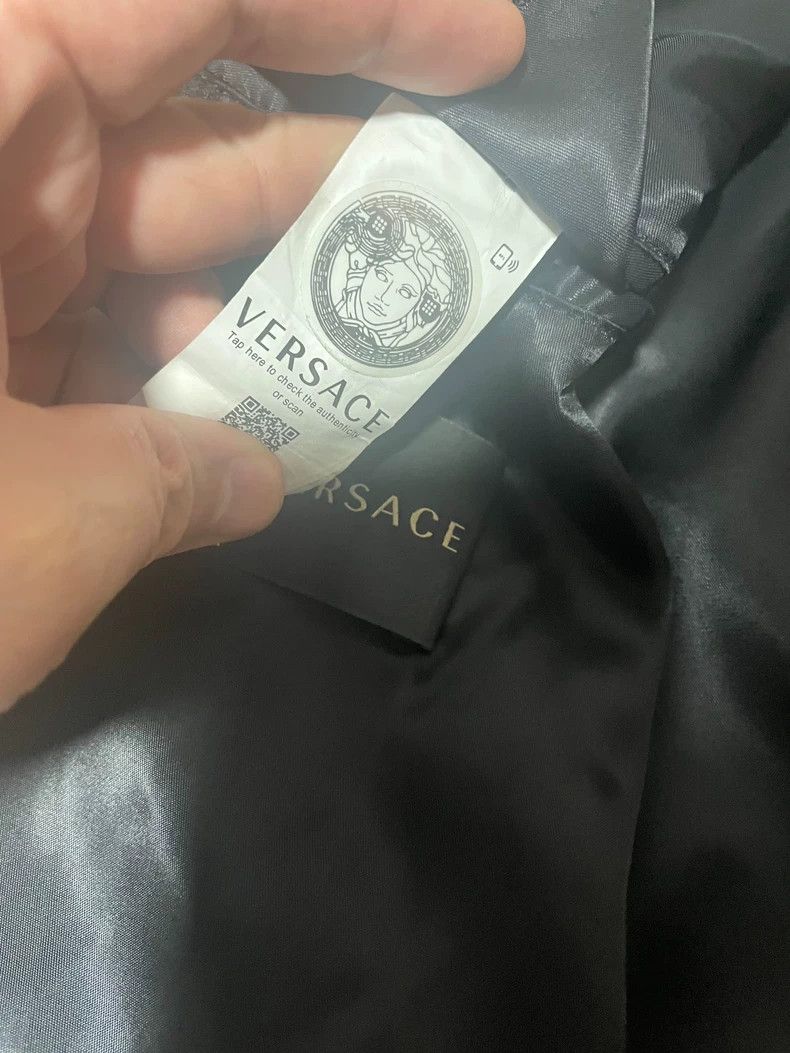 Versace Versace Black dragon silk satin jacket Size US M / EU 48-50 / 2 - 3 Thumbnail