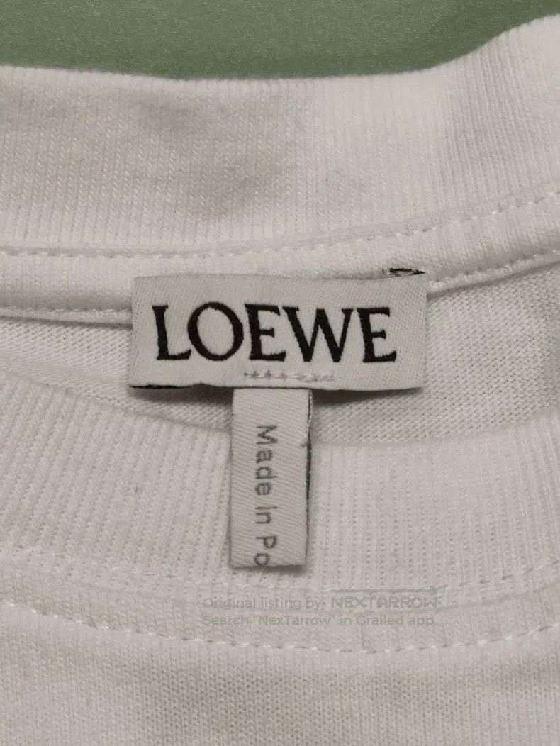 Loewe Loewe White Logo Short Sleeve T. Size US M / EU 48-50 / 2 - 3 Thumbnail