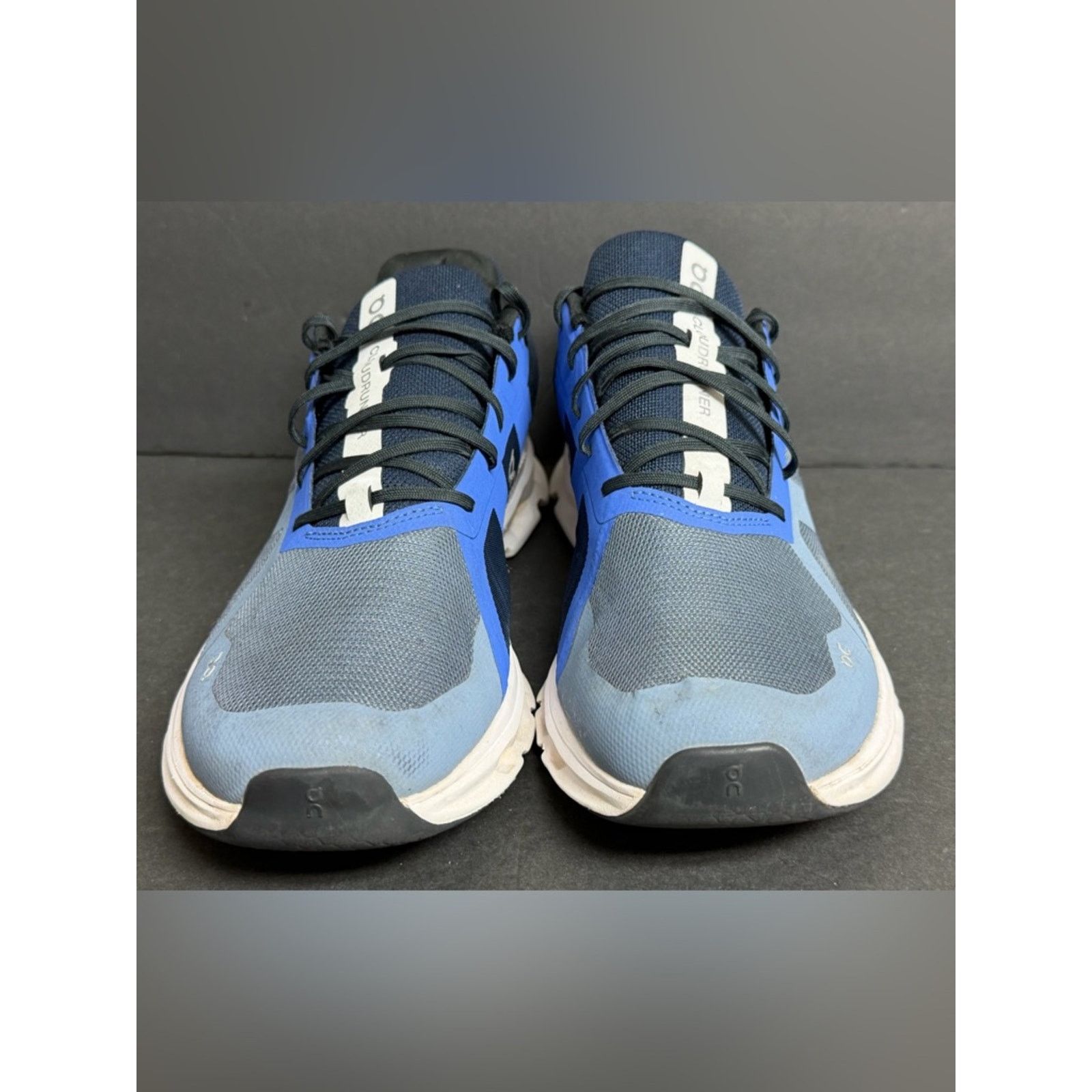 On On Cloudrunner Shoes Mens 13 D Metal Midnight Sneakers Size US 13 / EU 46 - 5 Thumbnail