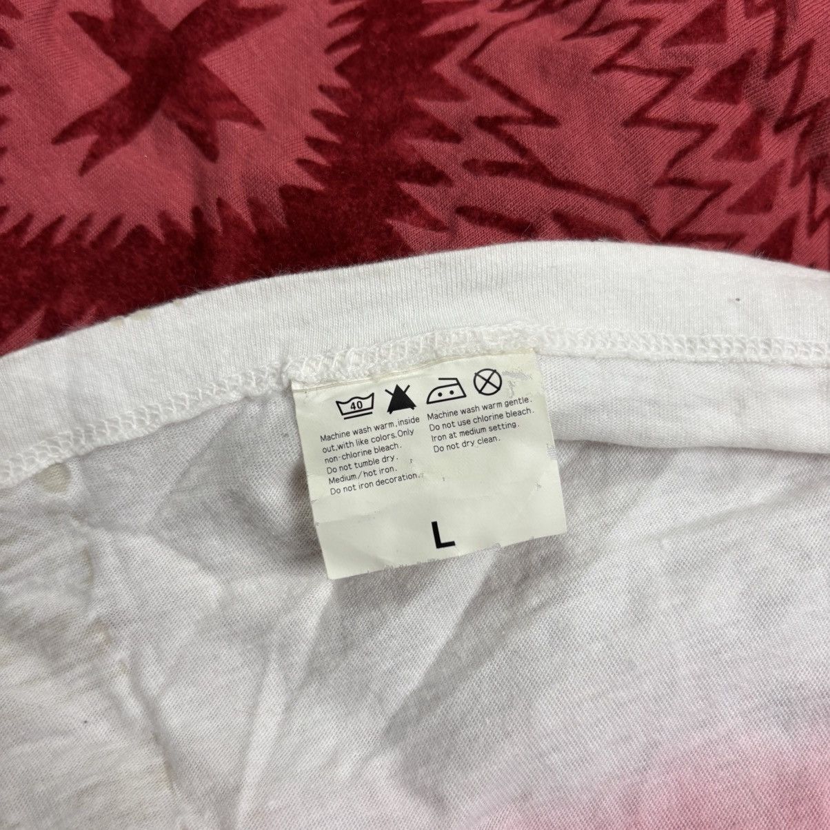 JACKROSE 2000s Jackrose - Red Blood Gradient Ethnic V-Neck Longsleeve Size US M / EU 48-50 / 2 - 7 Thumbnail