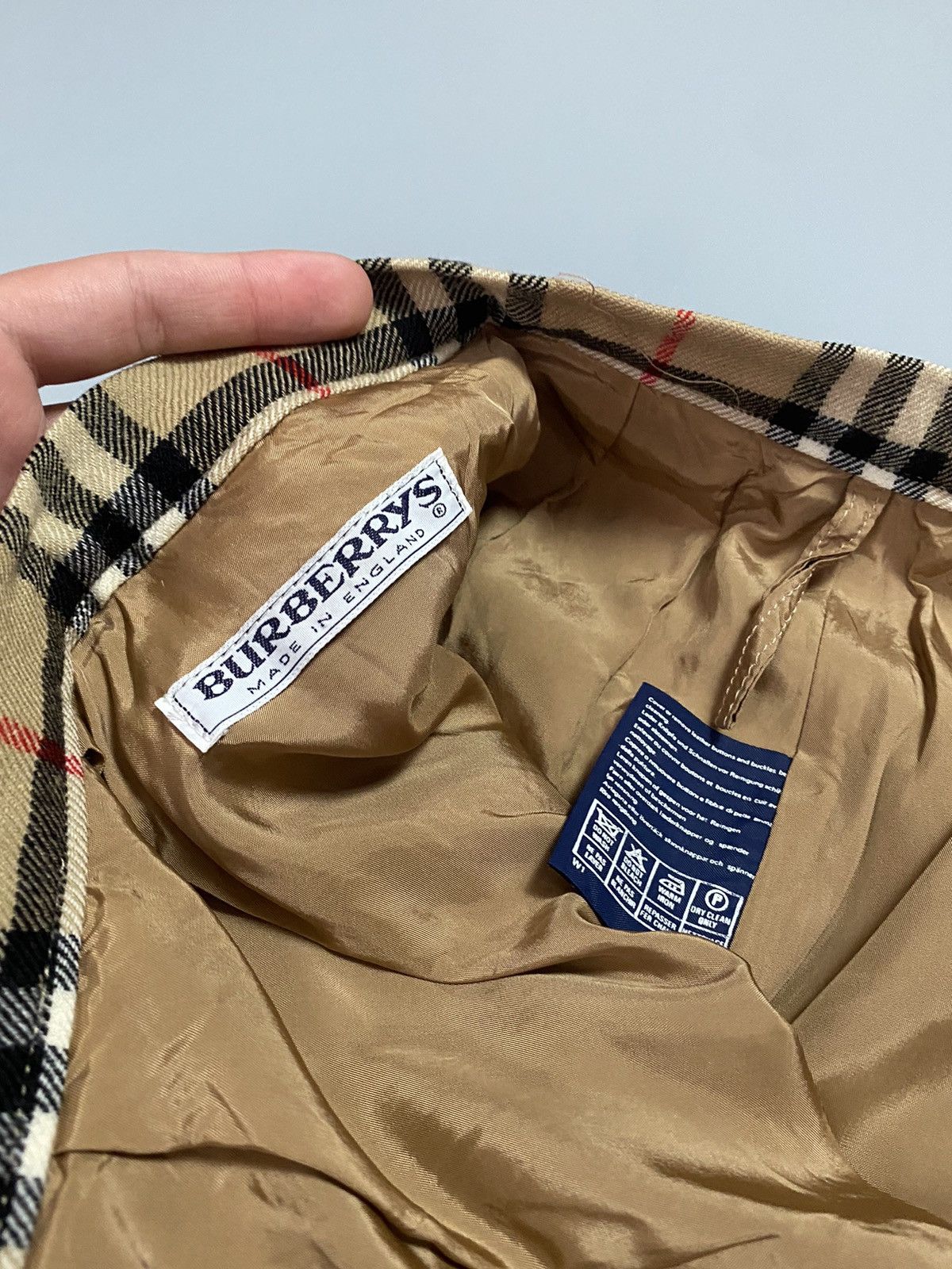 Burberry Burberry vintage wool nova check maxi flared dress Size 30" / US 8 / IT 44 - 8 Thumbnail