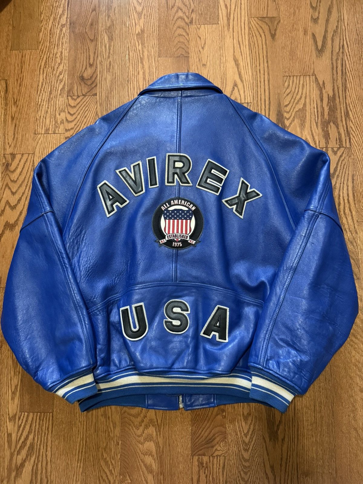 日本発のアパレルブランド MLVINCE から AVIREX とのコラボレザー