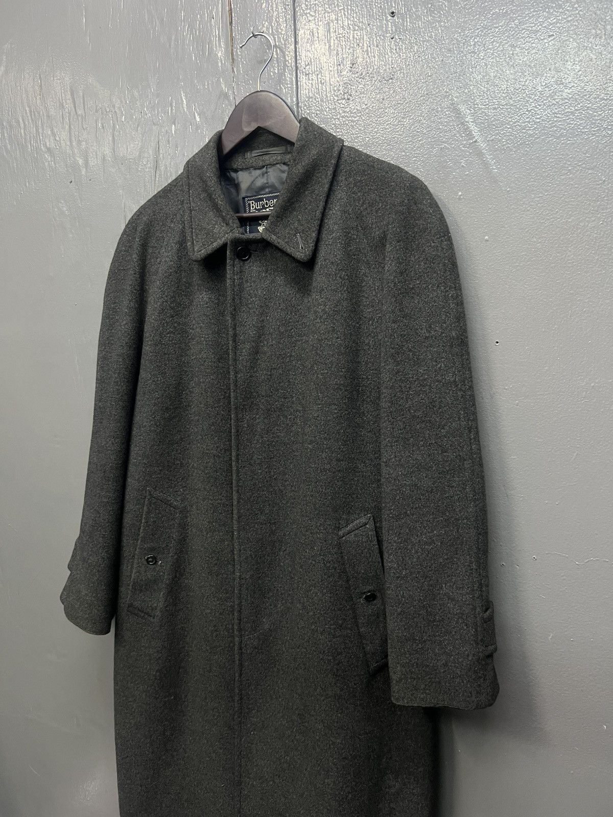 Burberry Prorsum Burberrys Prorsum New Wool Long Coat Size US L / EU 52-54 / 3 - 3 Thumbnail
