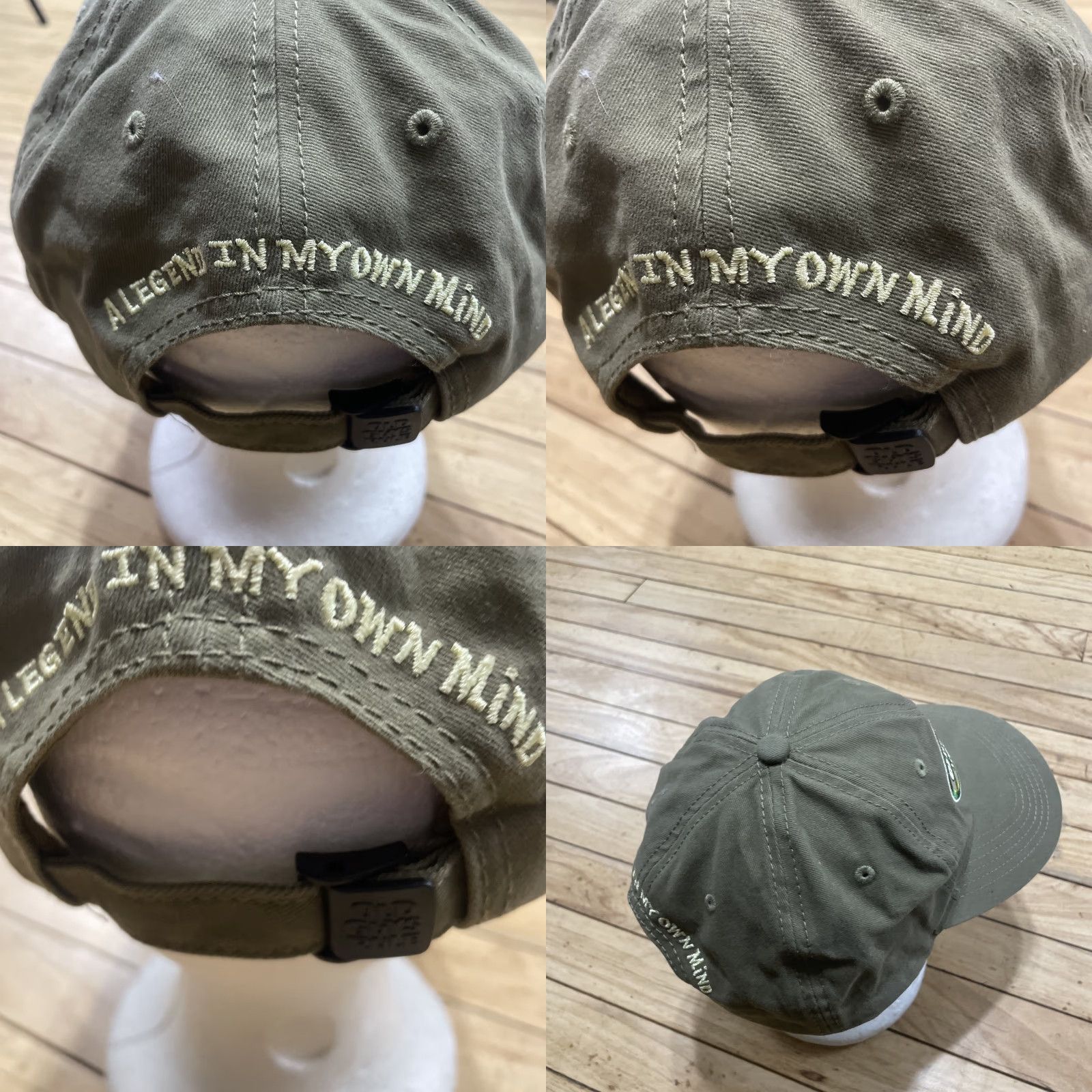 Vintage Old Guys Rule Living Legend Strapback Baseball Cap Green One Size Embroidered Mens Adjustable Casual Outdoor Canvas Cotton Cap EUC Size ONE SIZE - 10 Thumbnail