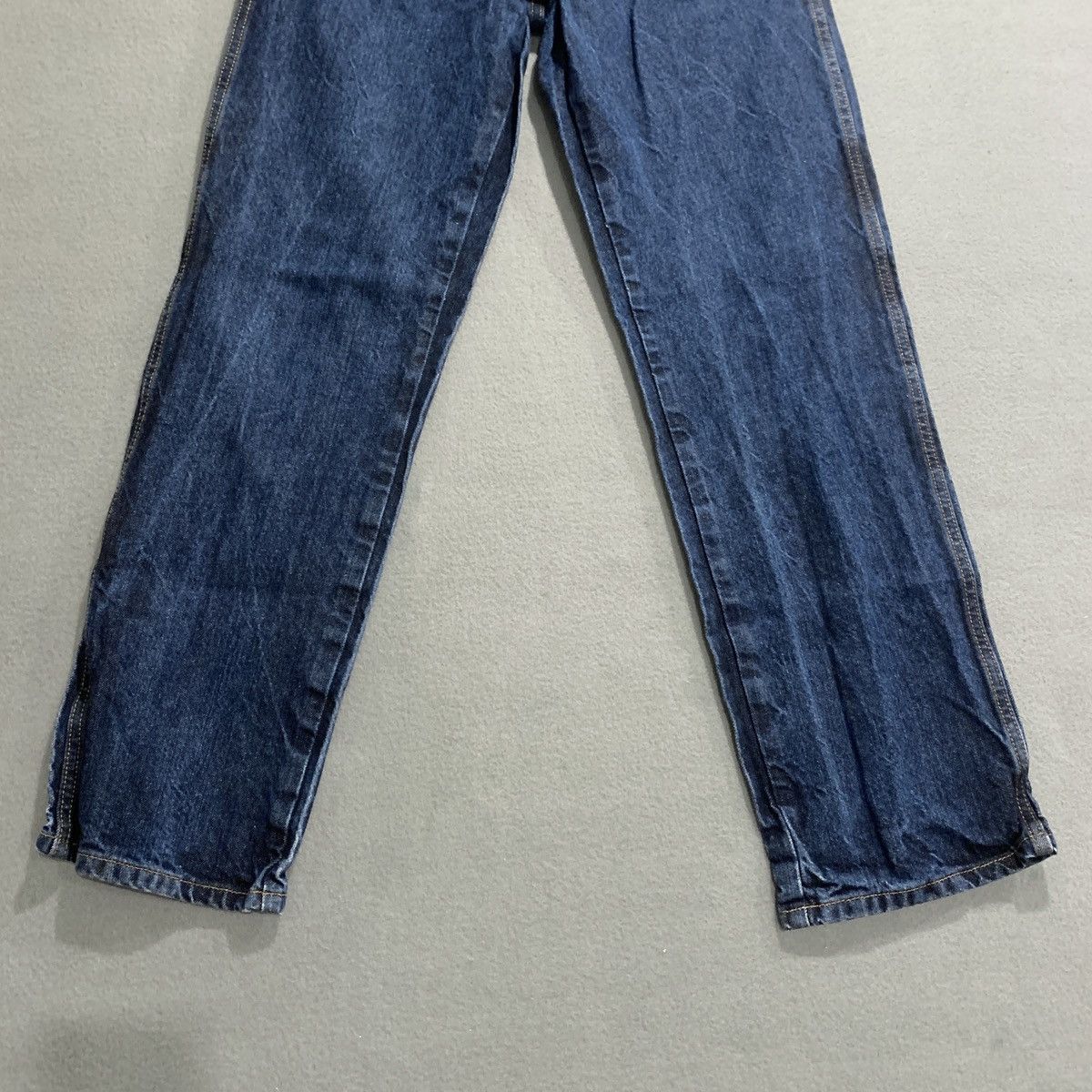 Dickies Dickies Jeans Mens Sz 34 Blue Denim Wide Leg Pants Dark Wash Size US 34 / EU 50 - 3 Thumbnail