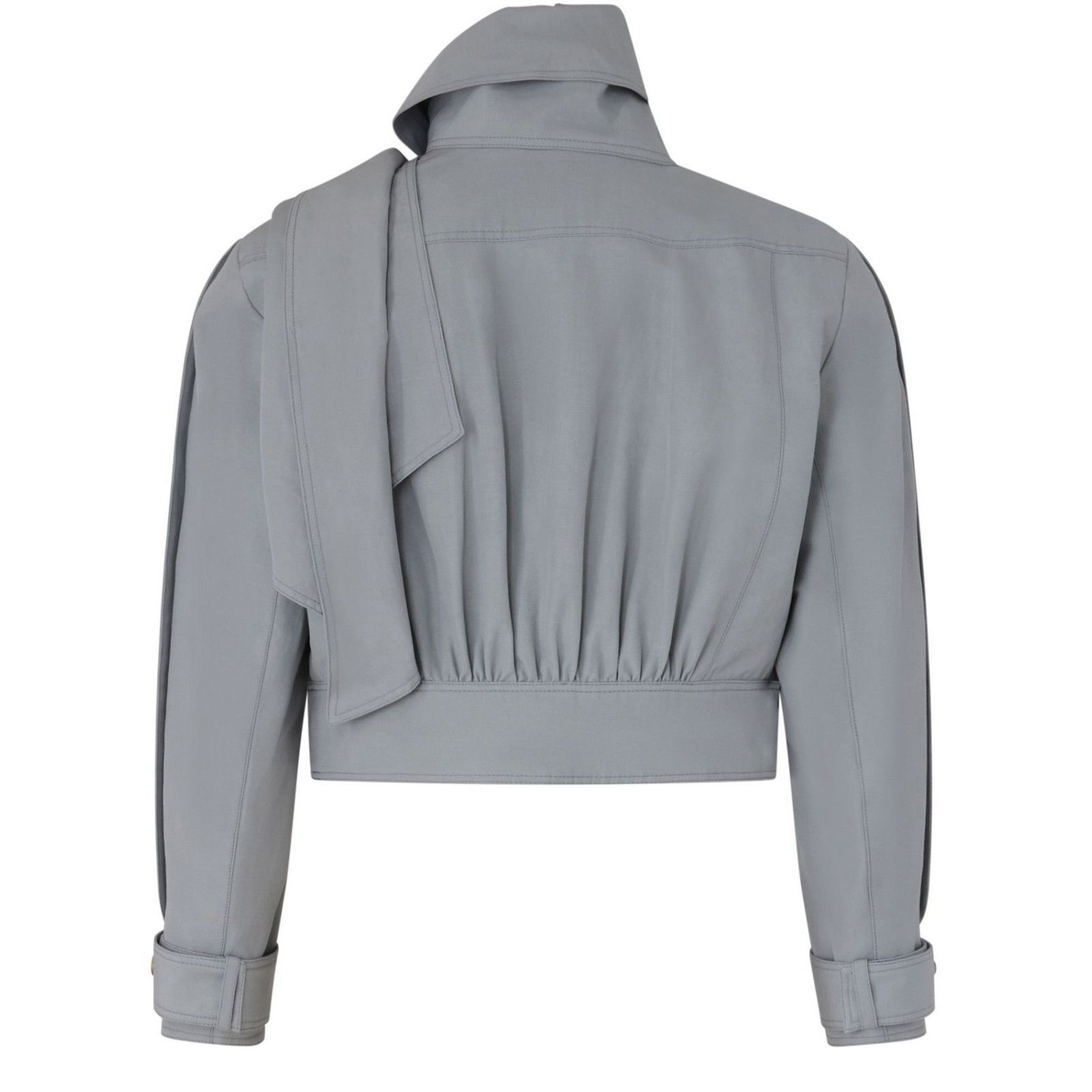 Chloe CHLOE Storm Grey Jacket New & Authentic (Women's size:8;) Size M / US 6-8 / IT 42-44 - 2 Thumbnail