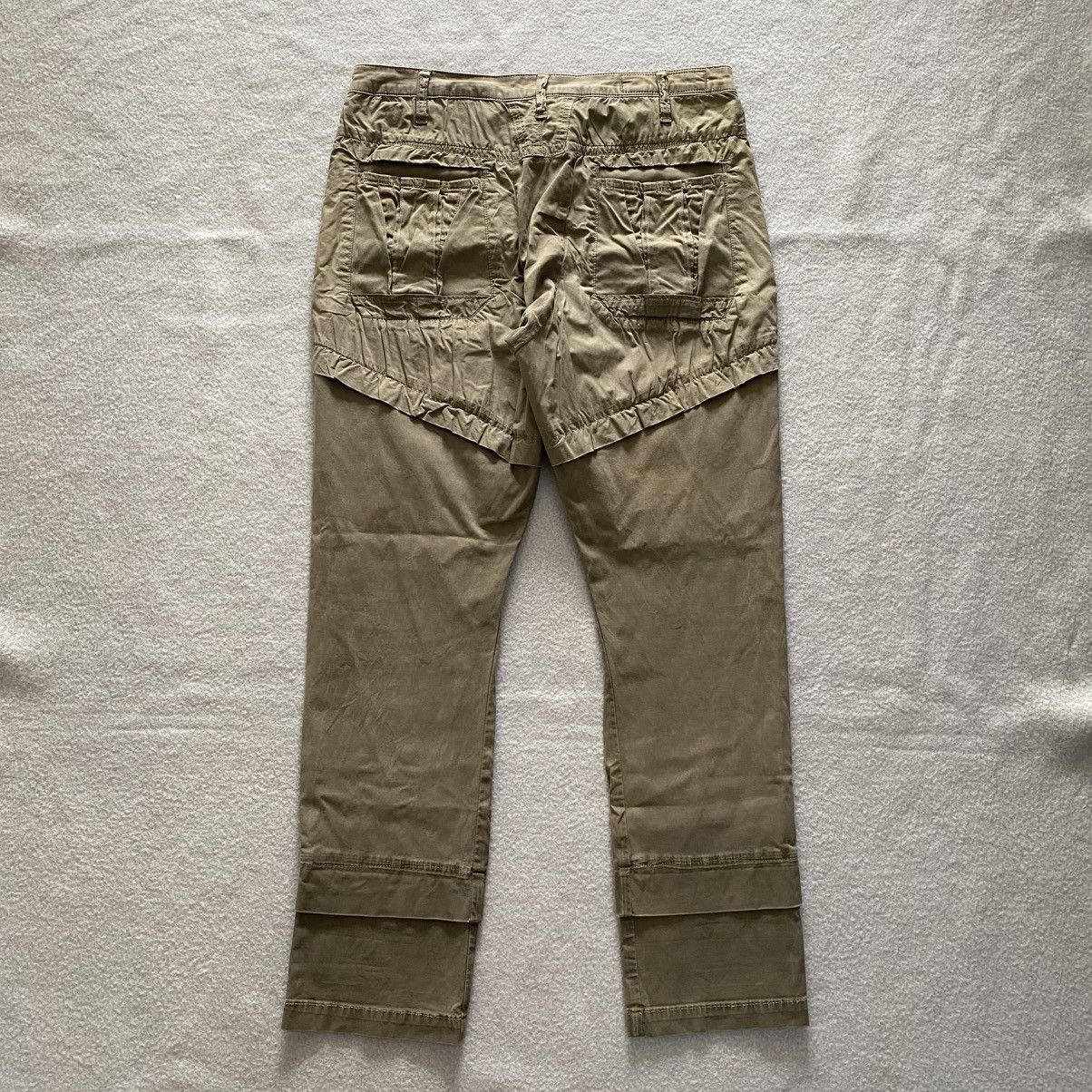 Japanese Brand × Marithe + Francois Girbaud Marithe Francois Girbaud Patchwork Double Knee Pants w34 Size US 34 / EU 50 - 6 Thumbnail