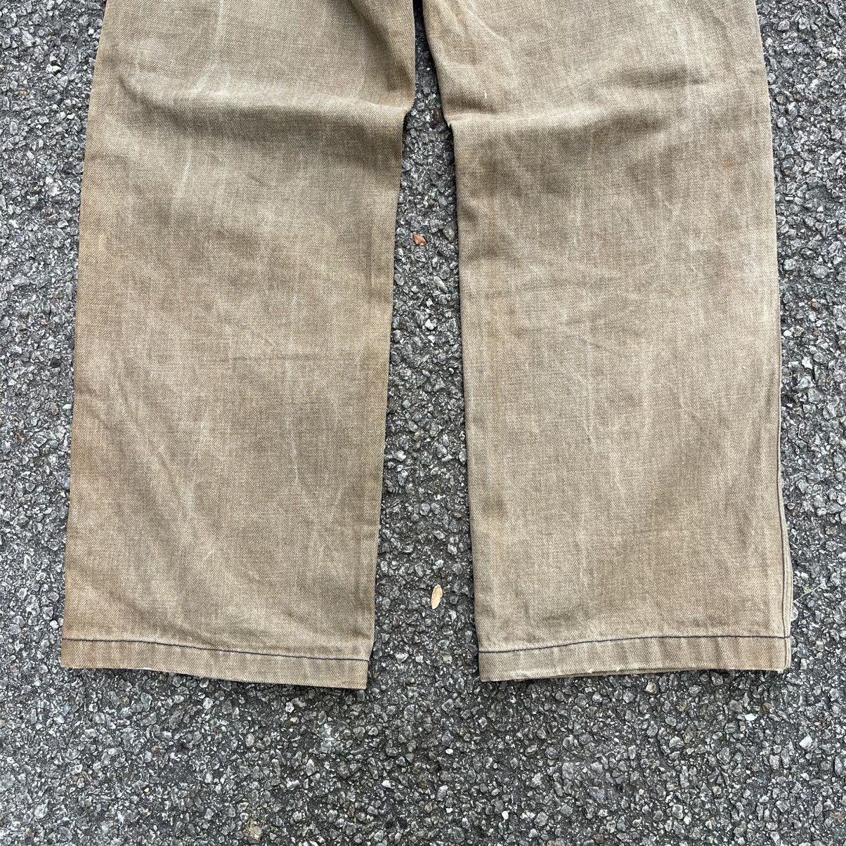 Cushman 1980s 70s Cushman Lot 22300 Vintage Workwear Pant Union Made Size US 28 / EU 44 - 10 Thumbnail