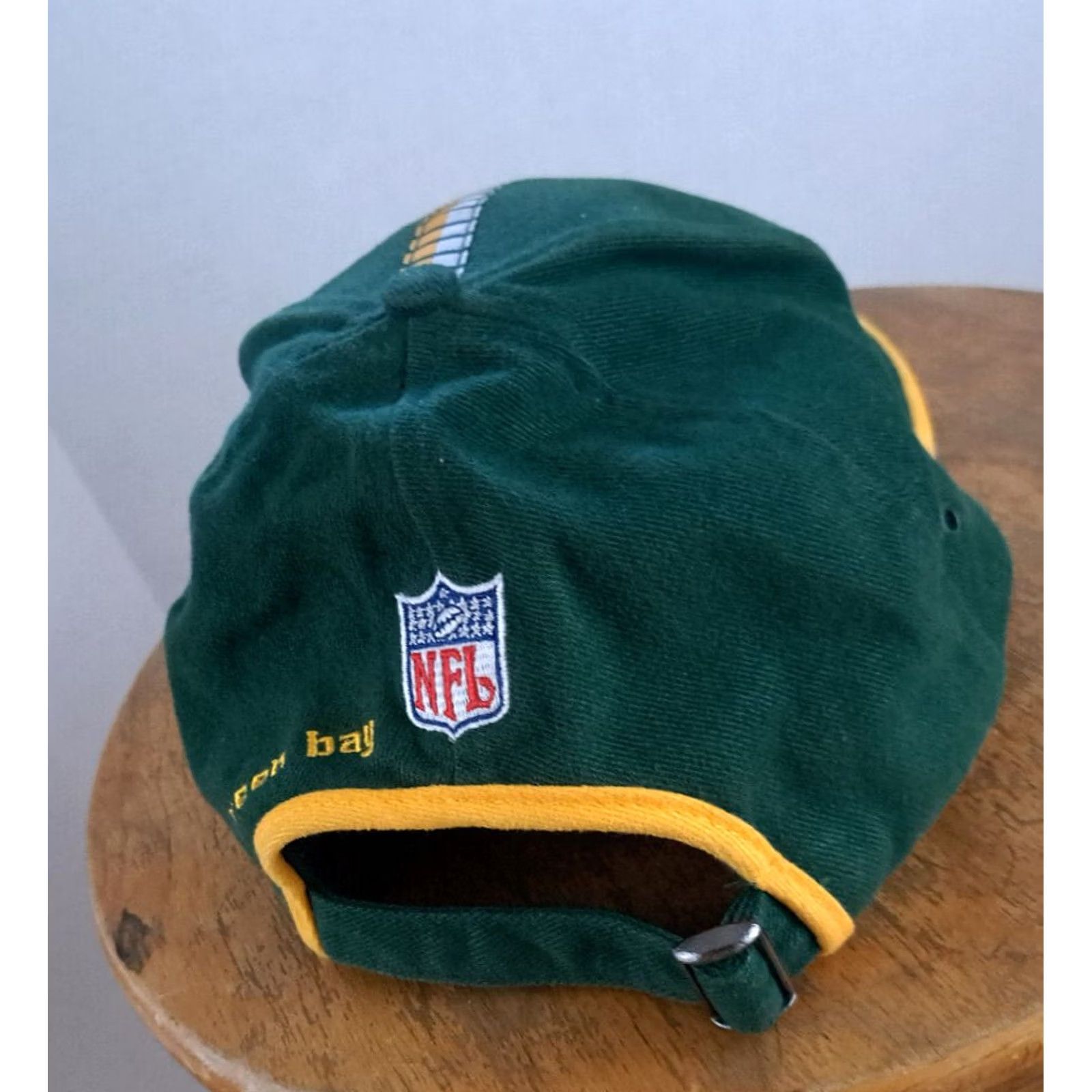 Logo Athletic Green Bay Packers Logo-Athletic Adjustable Hat Green Men Size ONE SIZE - 3 Thumbnail