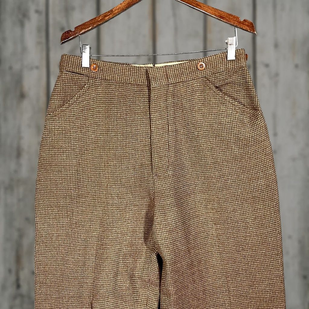 Polo Ralph Lauren VINTAGE Polo Ralph Lauren Pants Mens 32x30 Tweed Wool USA 80s 90s Size US XS / EU 42 / 0 - 1 Thumbnail