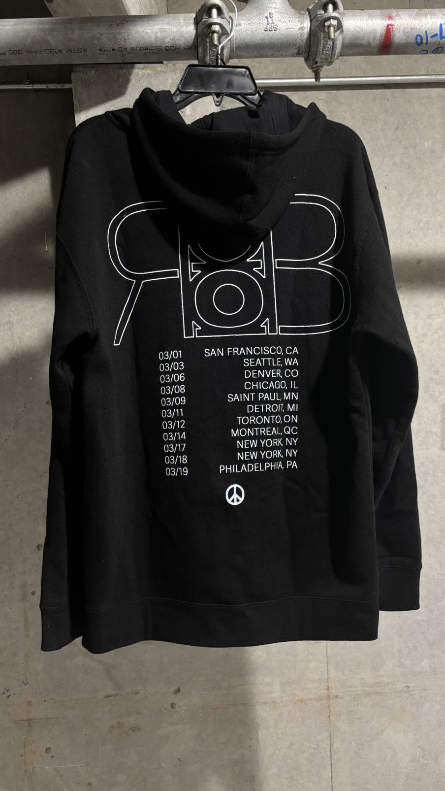 Band Tees Che Rest In Bass Zip Up Hoodie Size US L / EU 52-54 / 3 - 5 Thumbnail