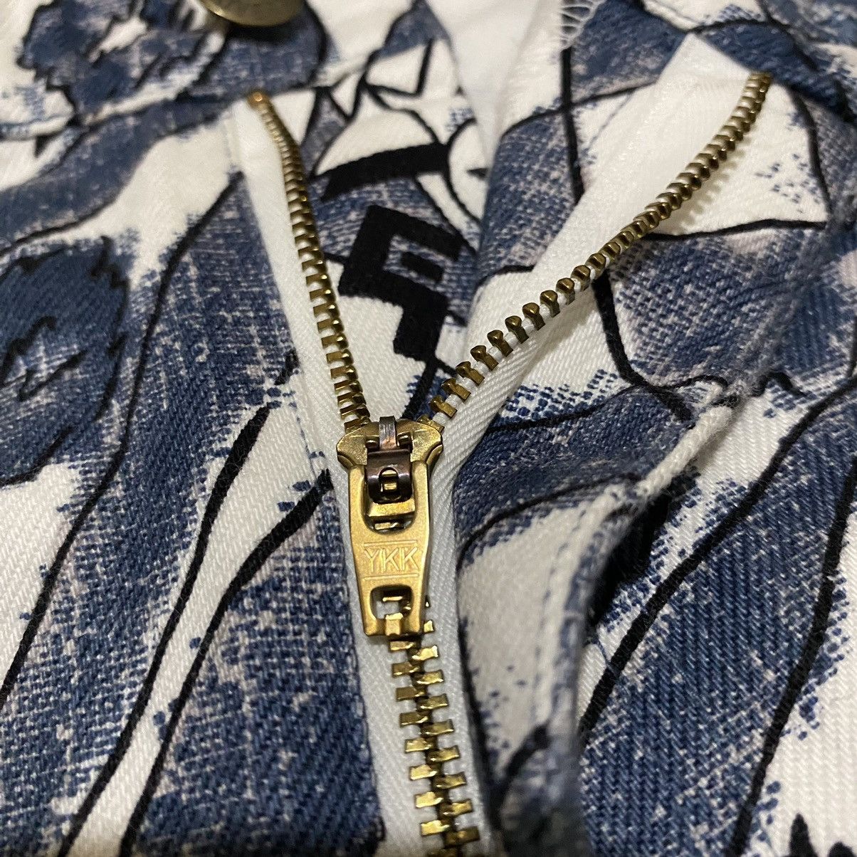 Designer × Enrico Coveri × Vintage Enrico Coveri “Printed” Hotpants Size 26" / US 2 / IT 38 - 5 Thumbnail