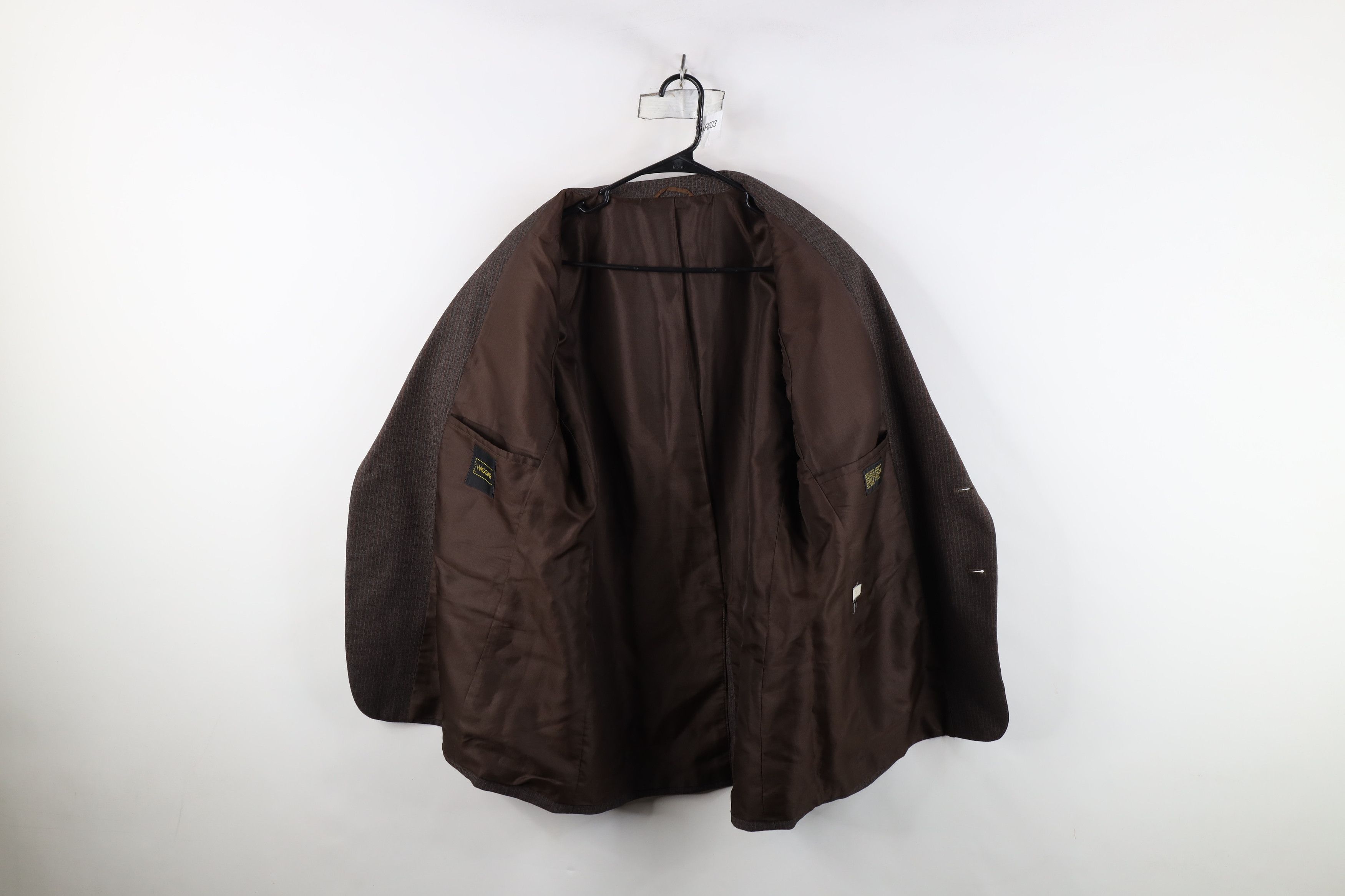Vintage Vintage 70s Streetwear 2 Piece Suit Coat Blazer Jacket Vest Size US XXL / EU 58 / 5 - 7 Thumbnail