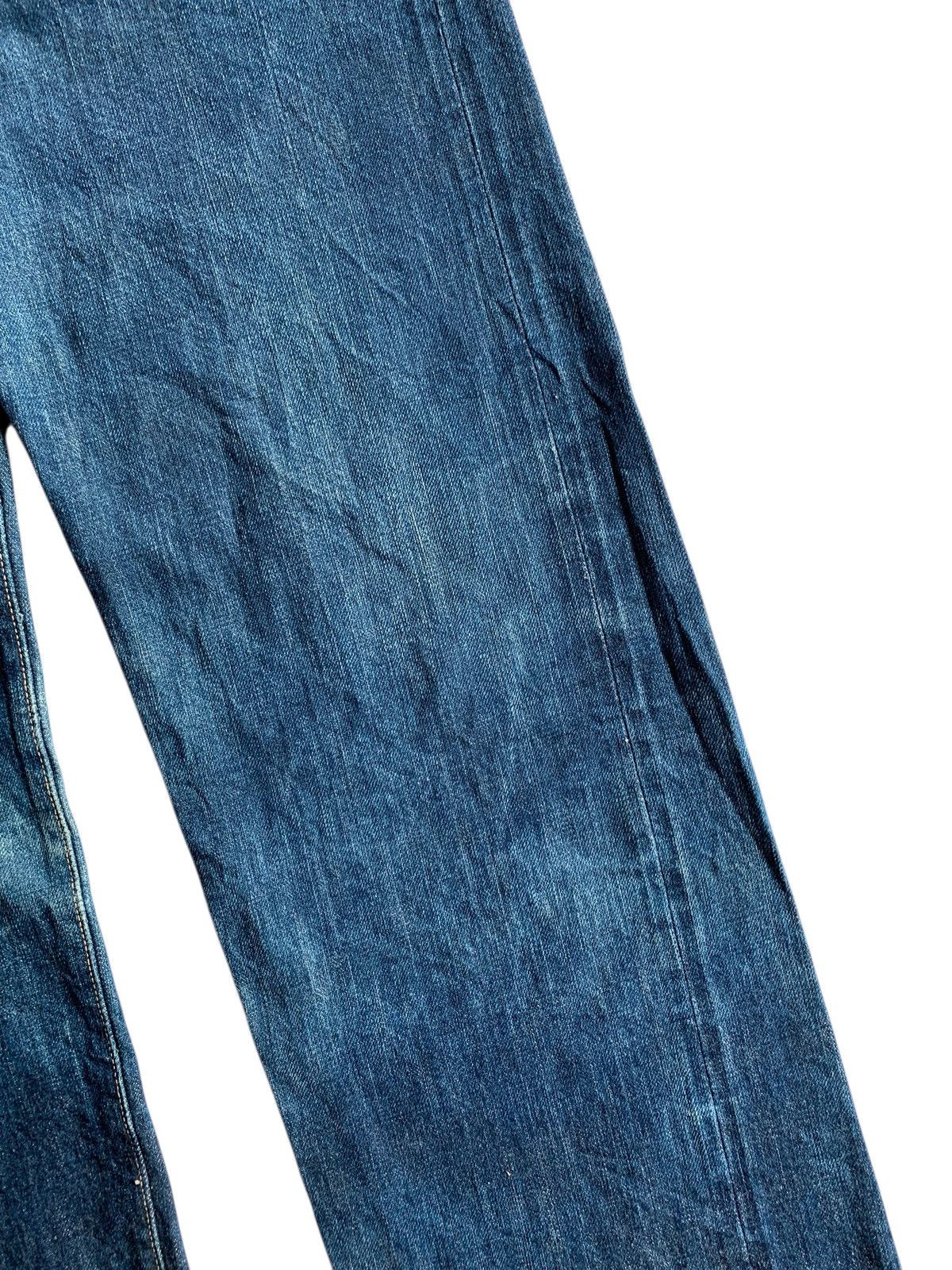 Kapital VINTAGE OMNIGOD JAPANESE BUTTON FLY SELVEDGE DISTRESSEDDENIM Size US 30 / EU 46 - 18 Thumbnail
