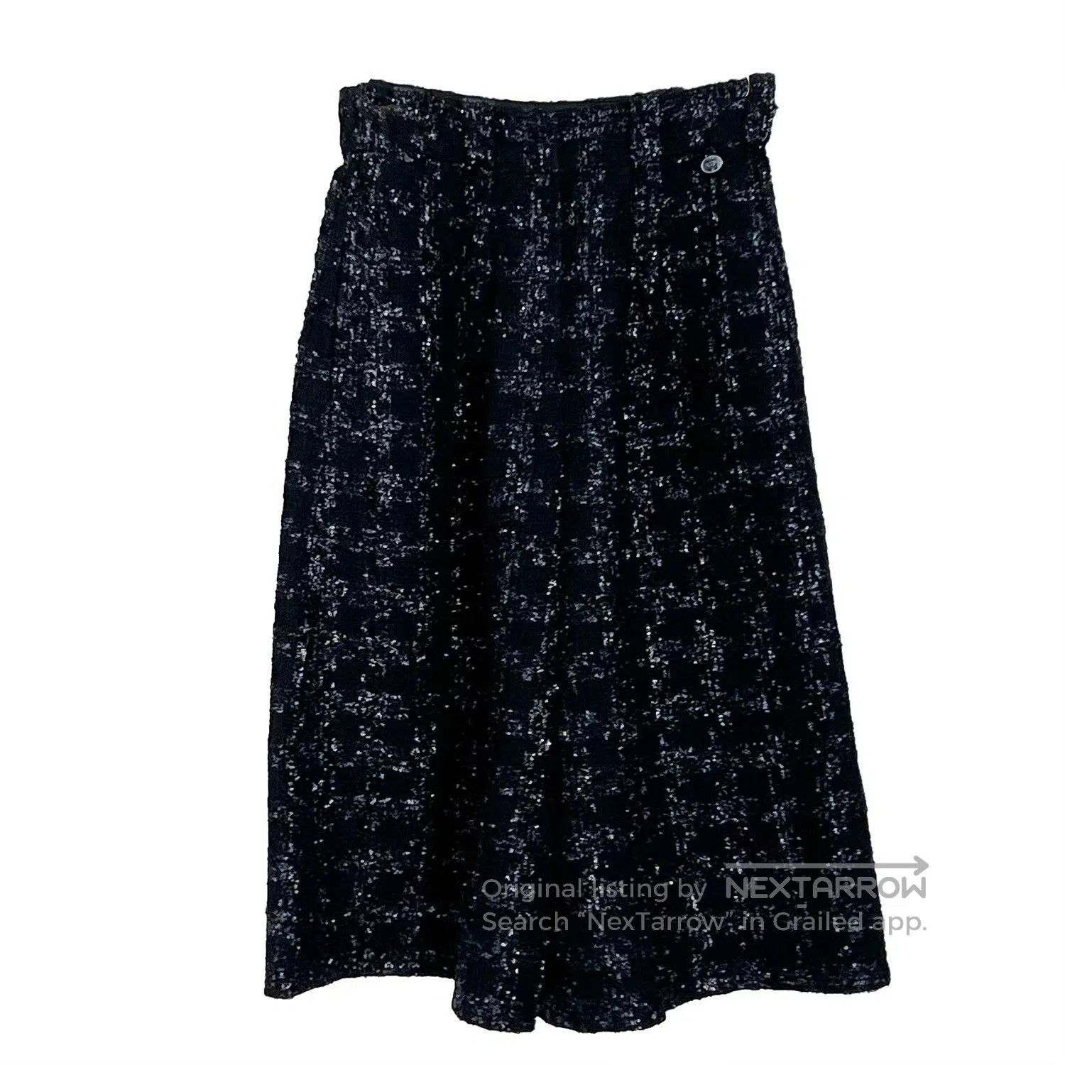 Chanel CHANEL Tweed Wide. Size 35" - 1 Thumbnail