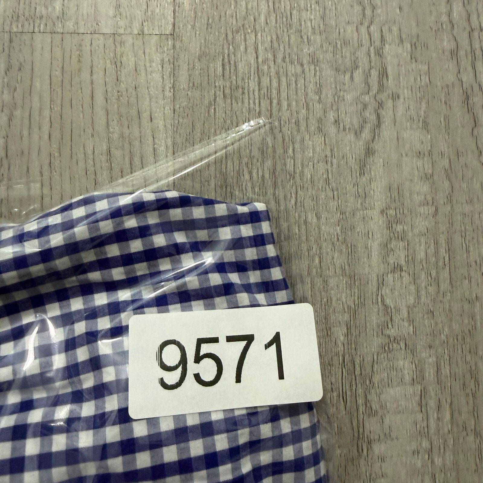 Tommy Bahama Tommy Bahama Button Shirt Men's Large Purple White Gingham Size US L / EU 52-54 / 3 - 8 Thumbnail