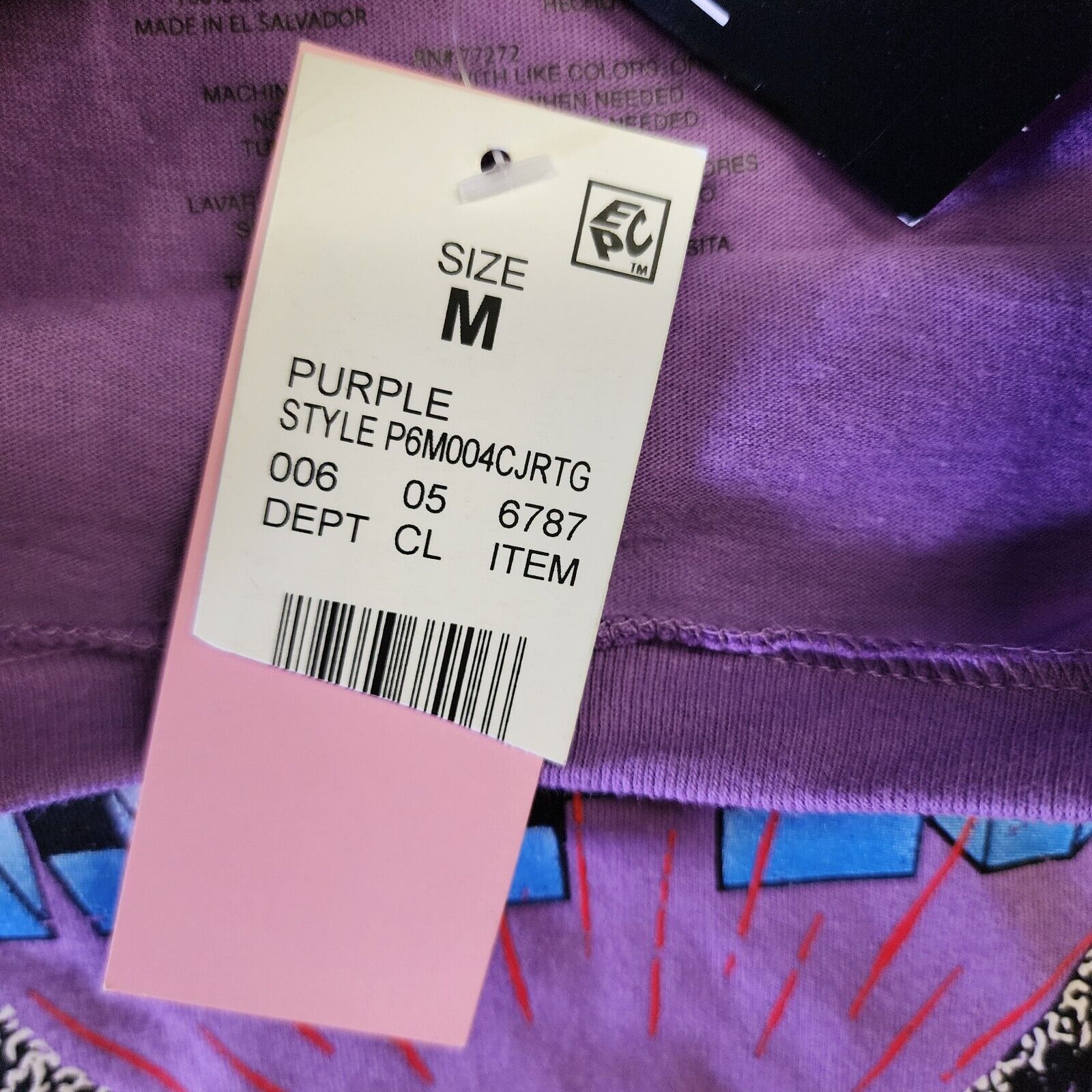 Pink Floyd Pink Floyd Women's Medium Purple Short-Sleeve Graphic Tee Size M / US 6-8 / IT 42-44 - 7 Thumbnail