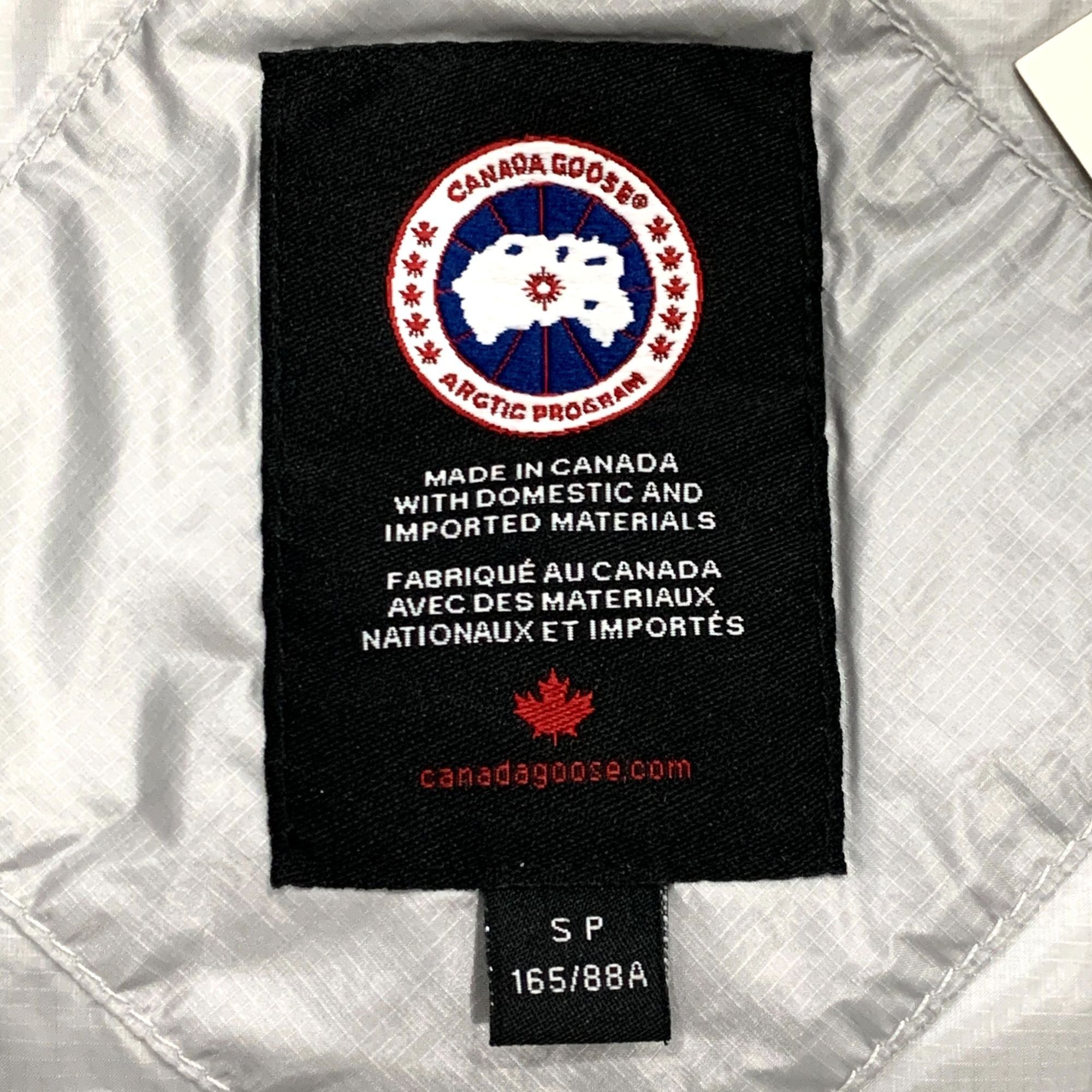 Canada Goose [Canada Goose] Silver Grey Stand Collar Down Vest 24 (S) Size US S / EU 44-46 / 1 - 7 Thumbnail