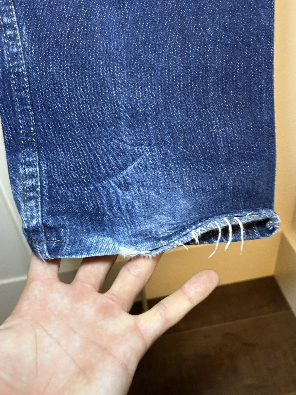 Naked & Famous Vintage Naked and Famous raw salvage denim skinny jeans Size US 32 / EU 48 - 12 Thumbnail