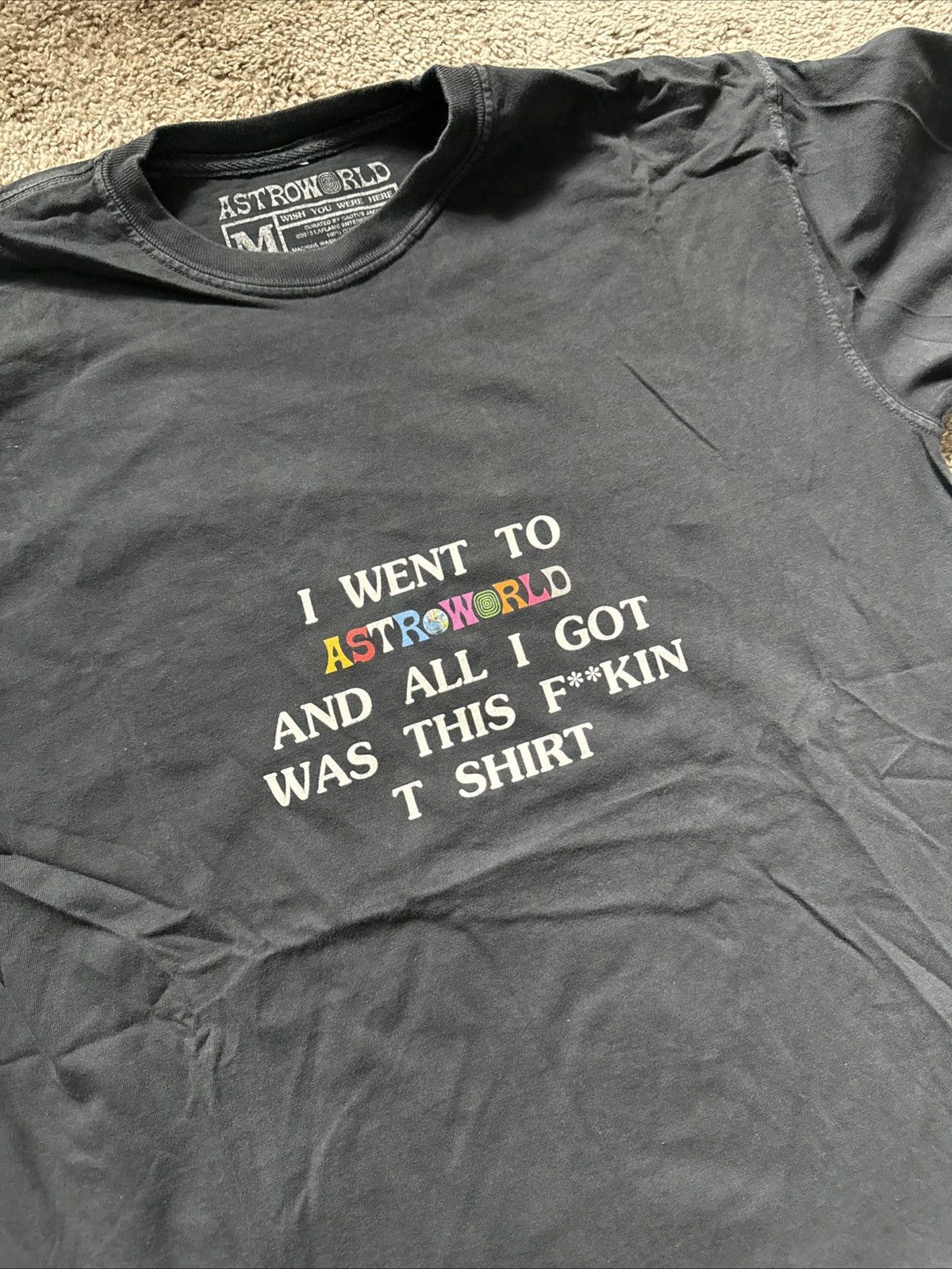 Travis Scott Travis Scott Astroworld “wish you were here” Medium Size US M / EU 48-50 / 2 - 4 Thumbnail