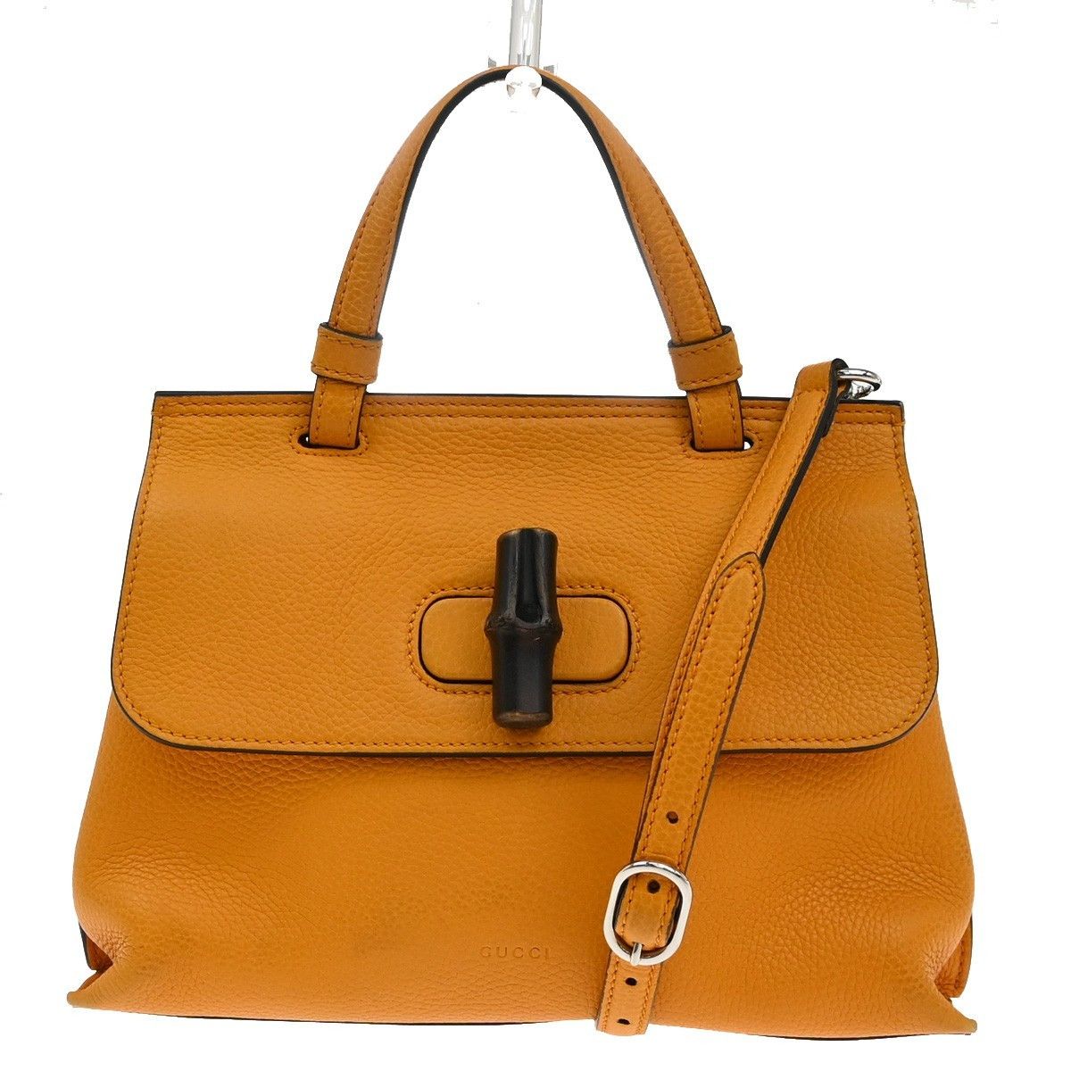 Gucci Gucci Bamboo Daily Top Handle Leather Size ONE SIZE - 1 Thumbnail