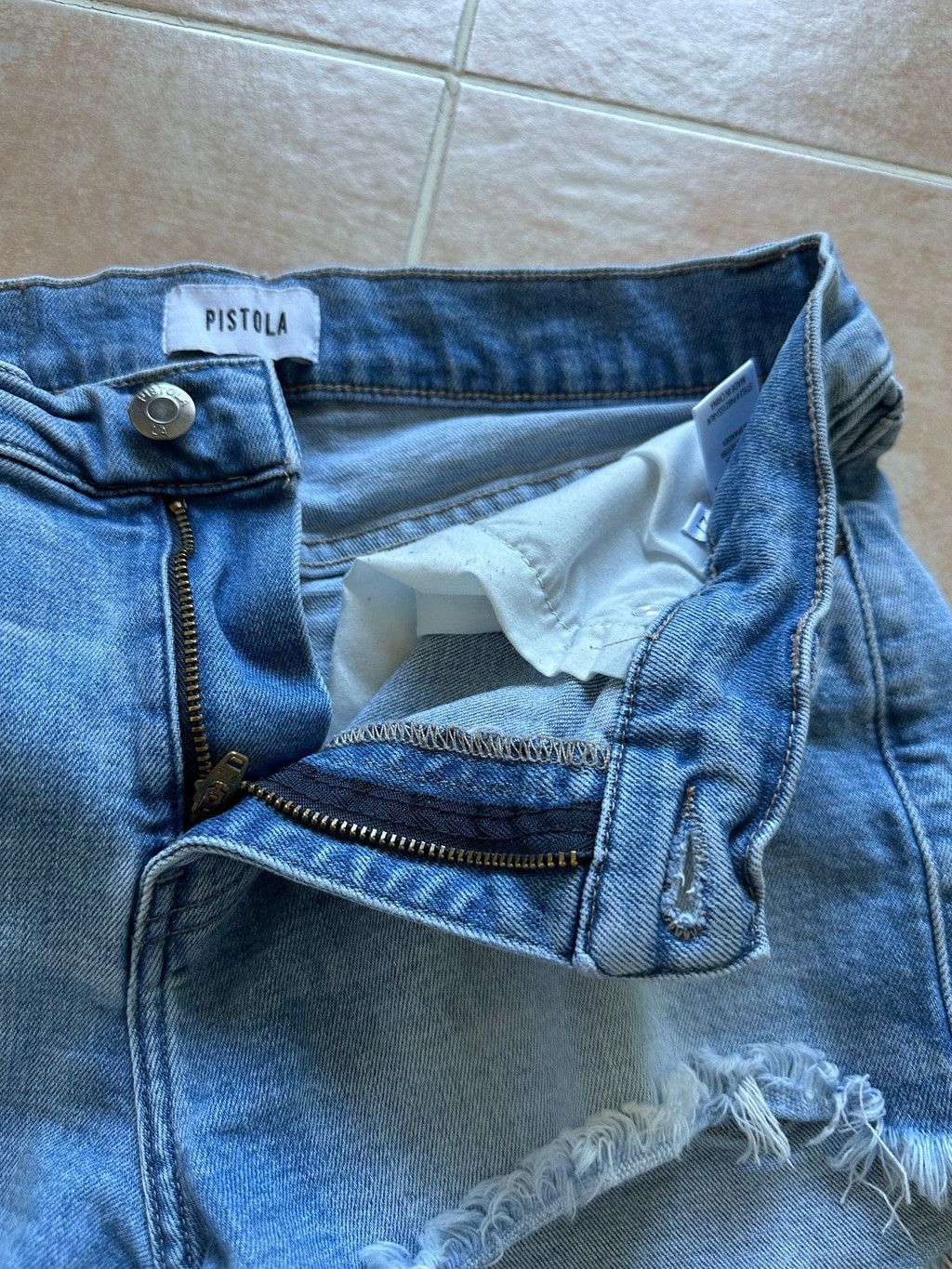 Pistola Pistola Women's Denim Shorts Blue Size 27 Size 27" / US 4 / IT 40 - 7 Thumbnail