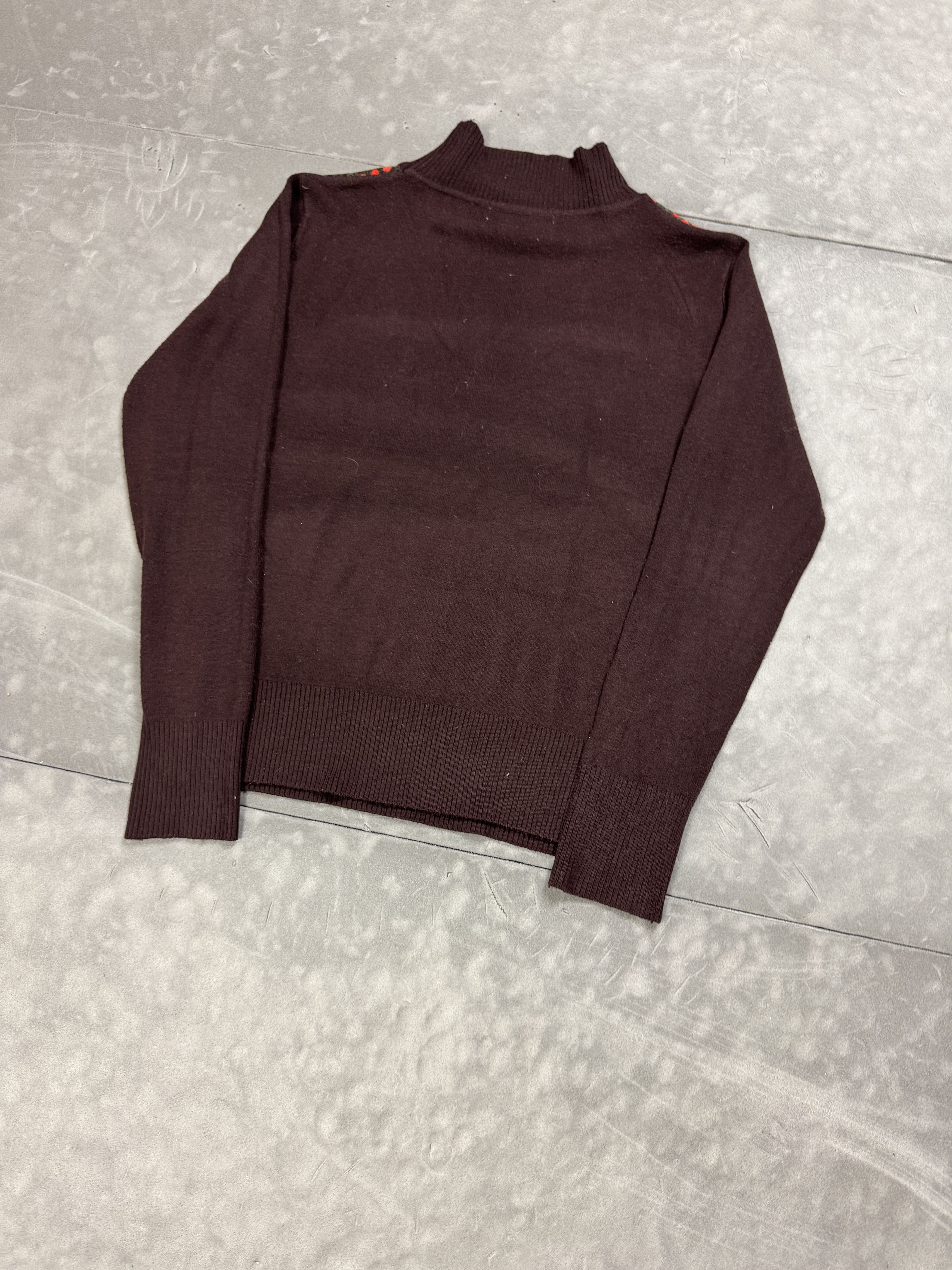 Vintage Vintage y2k diamond print sweater retro 90s 80s Size S / US 4 / IT 40 - 11 Thumbnail
