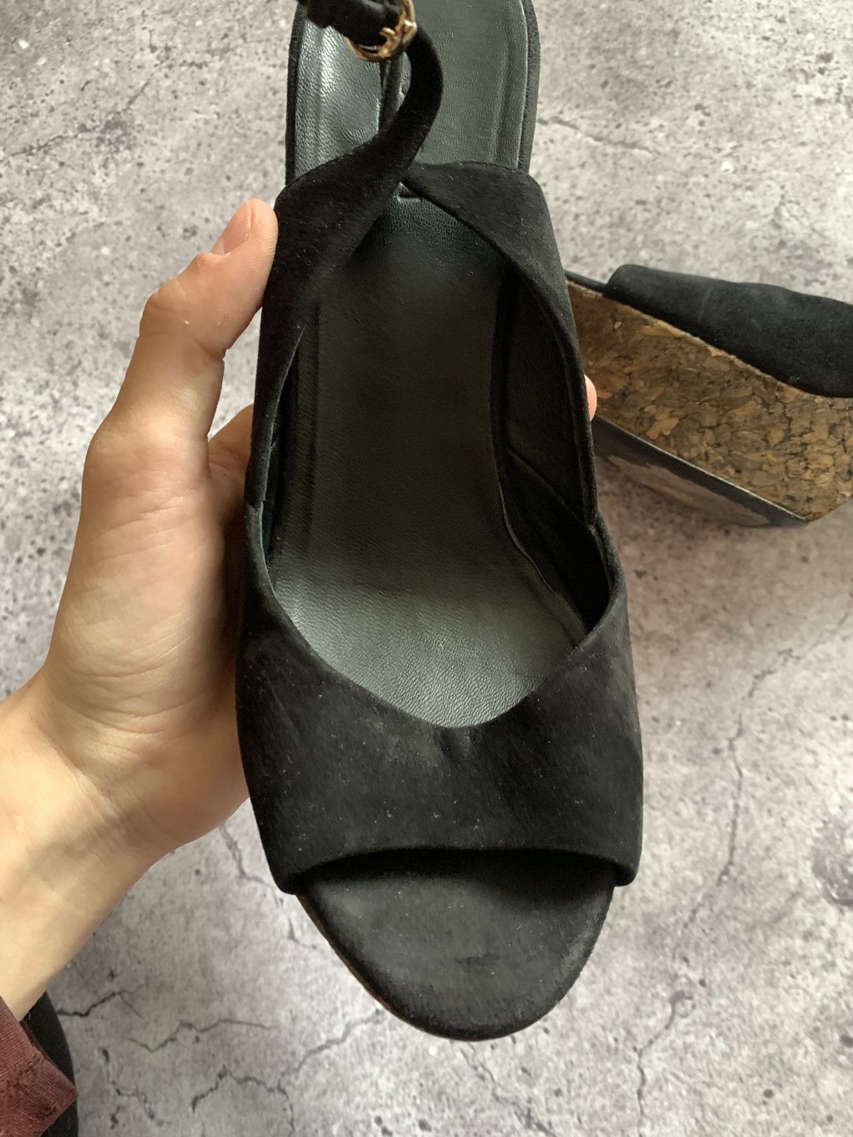 Gucci 🔥GUCCI BY TOM FORM PLATFORM HEELS Size US 8.5 / IT 38.5 - 23 Thumbnail