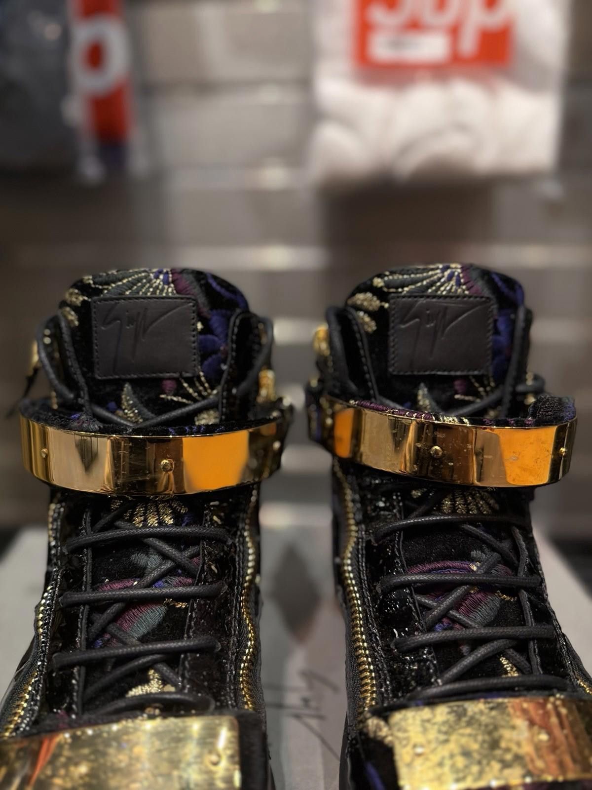 Giuseppe Zanotti Guissepe Zanotti Mens High-Top Shoes Size EU44 US11 $995 Size US 11 / EU 44 - 5 Thumbnail