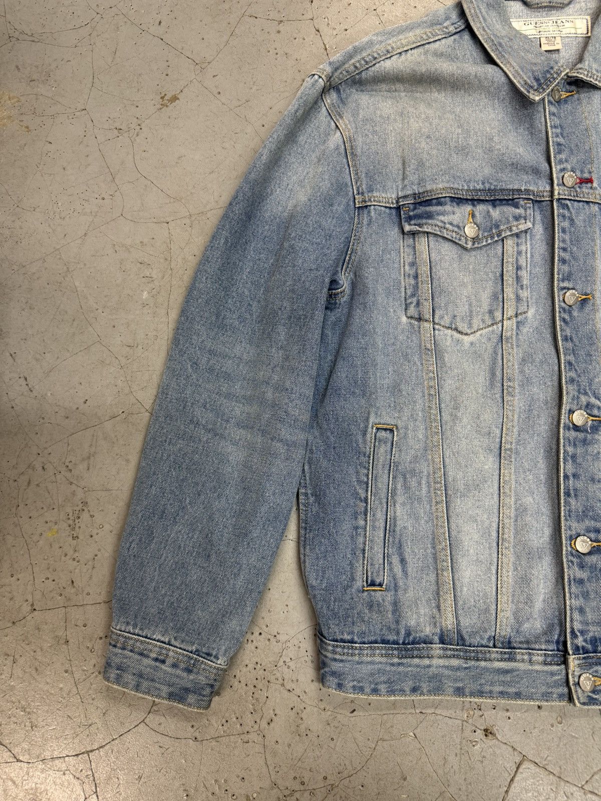 Guess Guess Jeans Denim jacket Size US XL / EU 56 / 4 - 6 Thumbnail