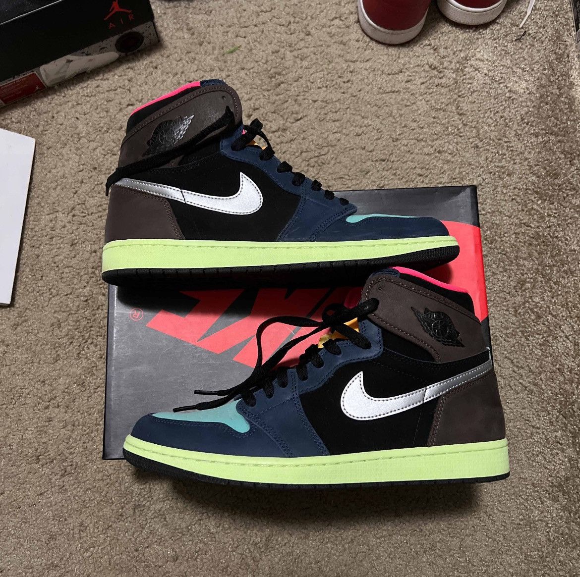 image of Jordan Nike Air Jordan 1 "tokyo Biohack" Shoes in Brown, Men's (Size 11)