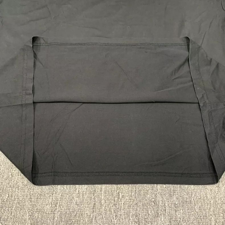 Givenchy Givenchy Givenchy Black Embroidered Logo Short Sleeve Shir Size US XXL / EU 58 / 5 - 5 Thumbnail