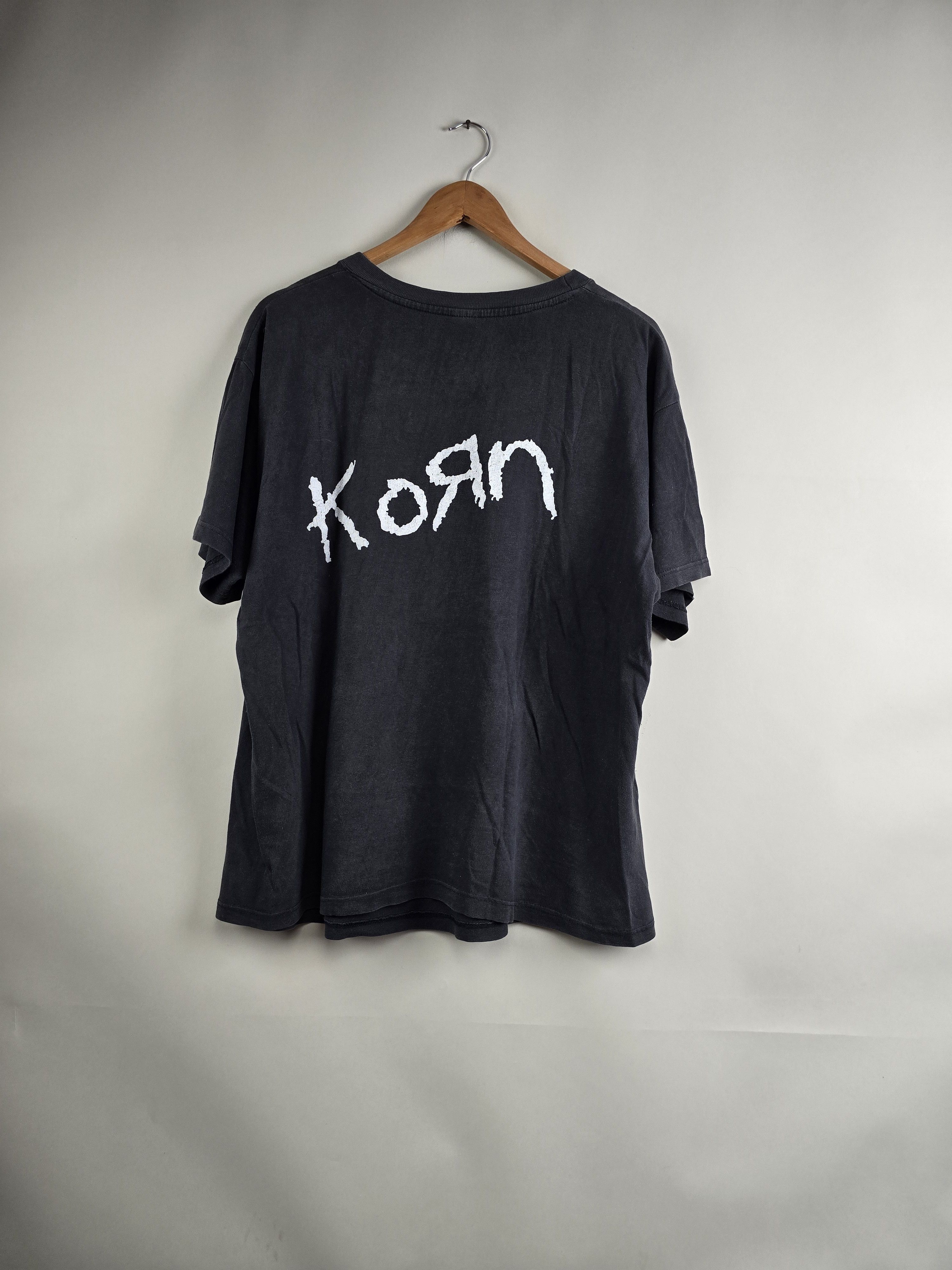 Band Tees × Vintage 90s Korn Issues Bootleg XL 23" 27" Size US XL / EU 56 / 4 - 4 Thumbnail