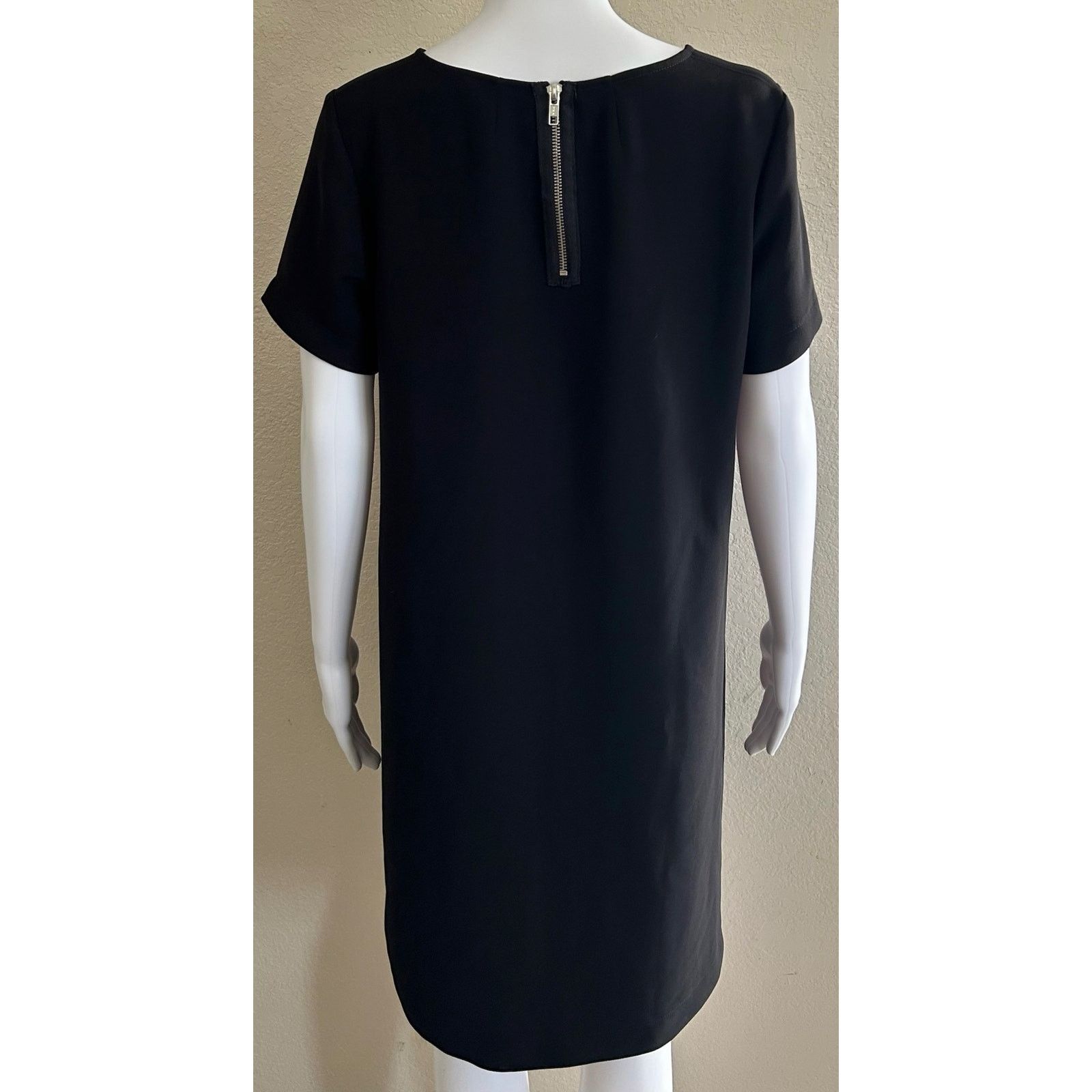 J.Crew J. Crew | Faux Leather Pocket Tee T-Shirt Dress | Small Size S / US 4 / IT 40 - 2 Thumbnail