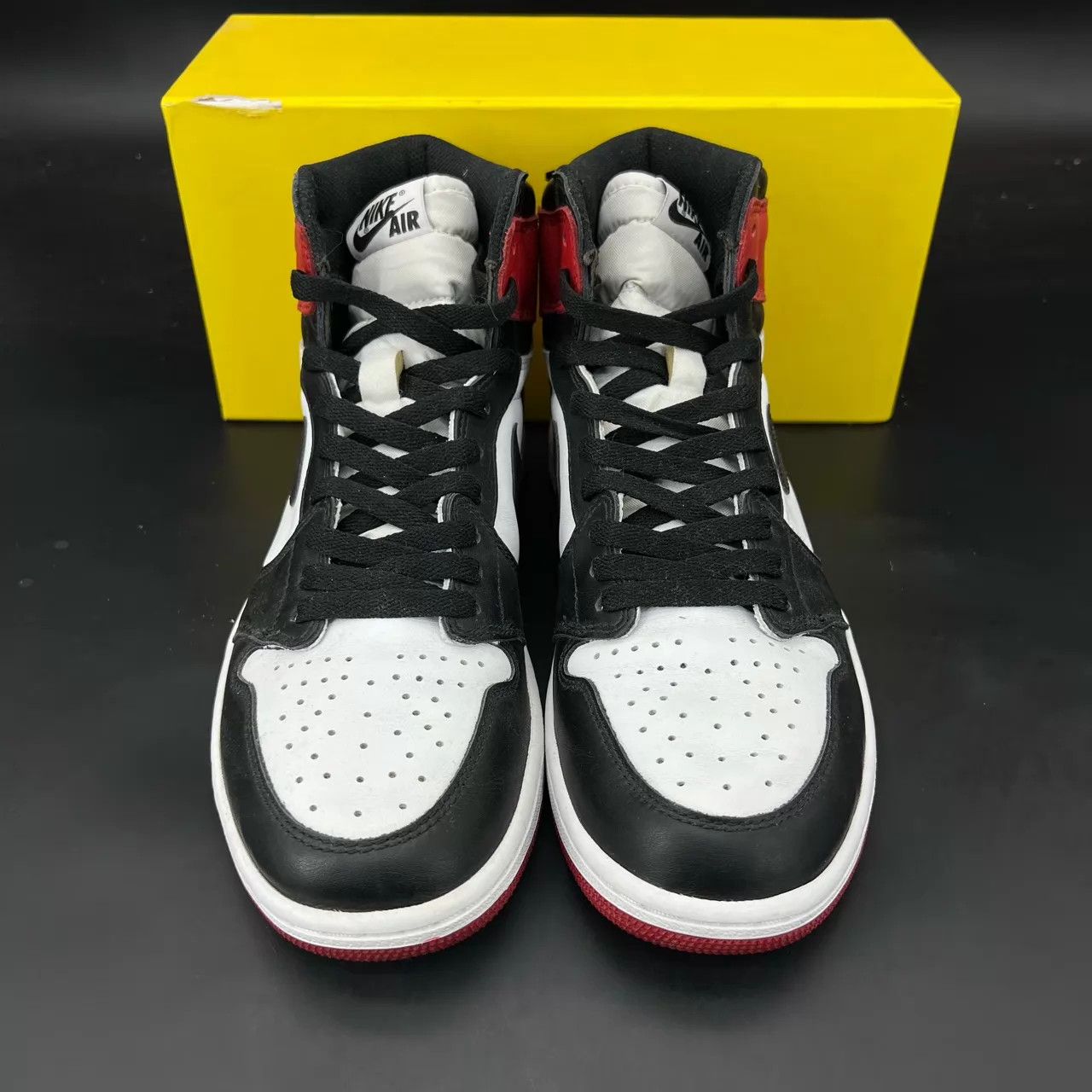 Nike AJ1 Black Toe 44 (Worn 1x, Near New) Boxed Size US 11 / EU 44 - 5 Thumbnail