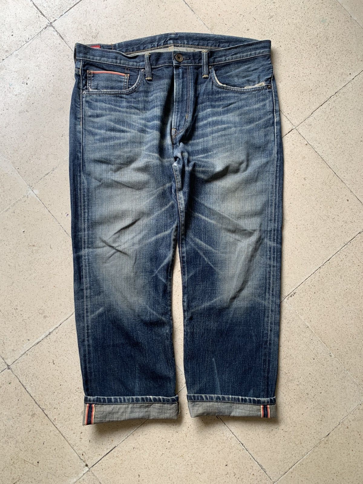 Edwin Edwin Selvedge distressed denim Size US 38 / EU 54 - 2 Thumbnail